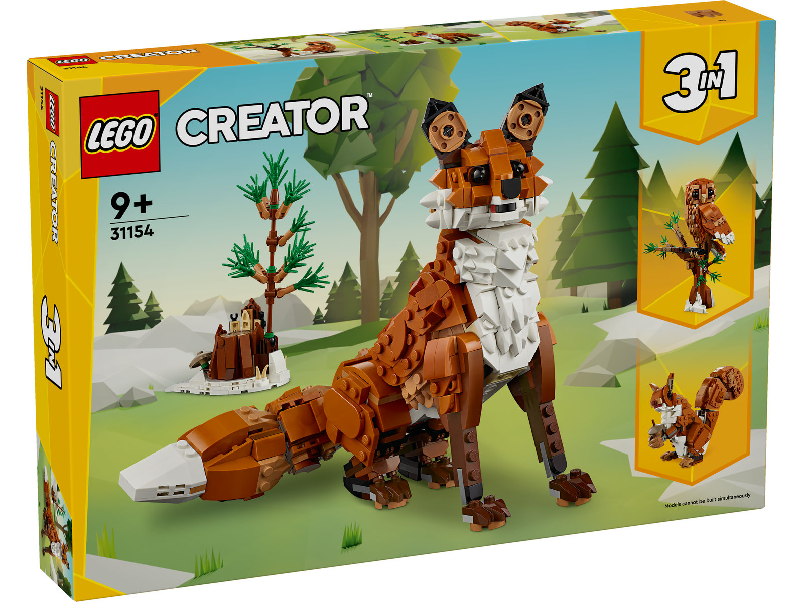 LEGO® Creator 31154 - Waldtiere: Rotfuchs