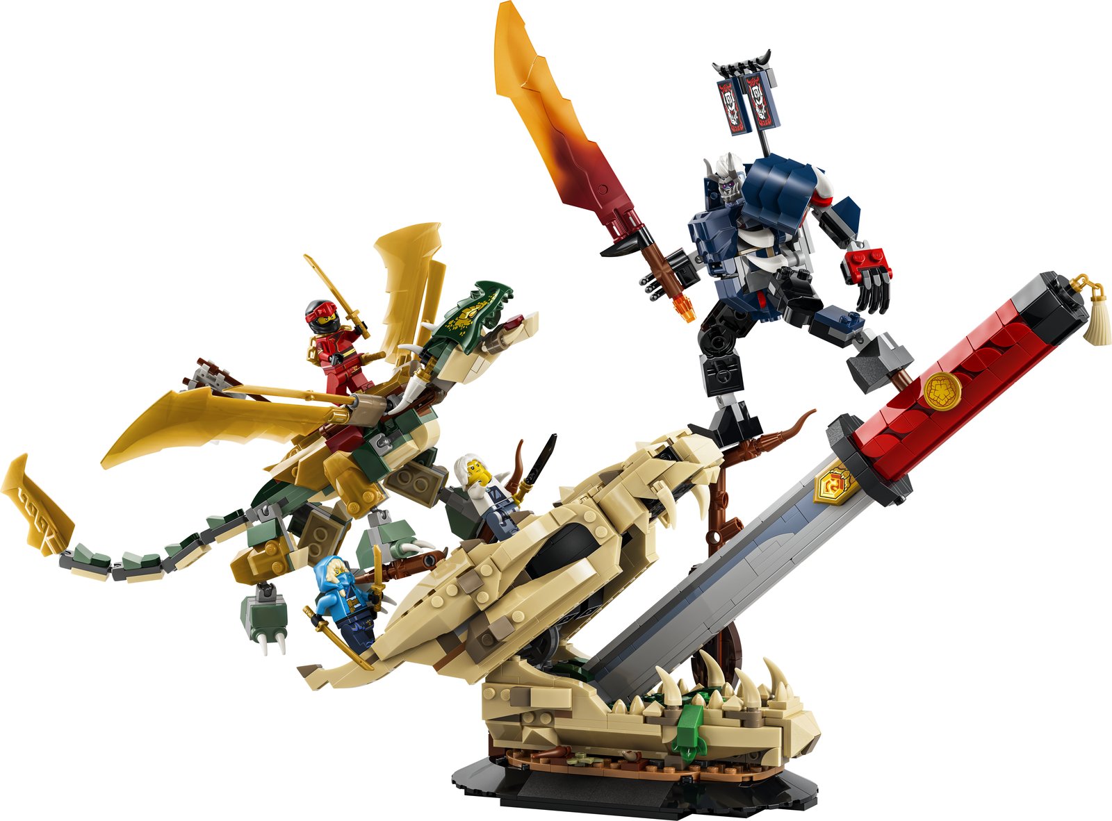 LEGO 71871 LEGO® NINJAGO® 71871 - Showdown auf der Drachenklinge – Produktfoto