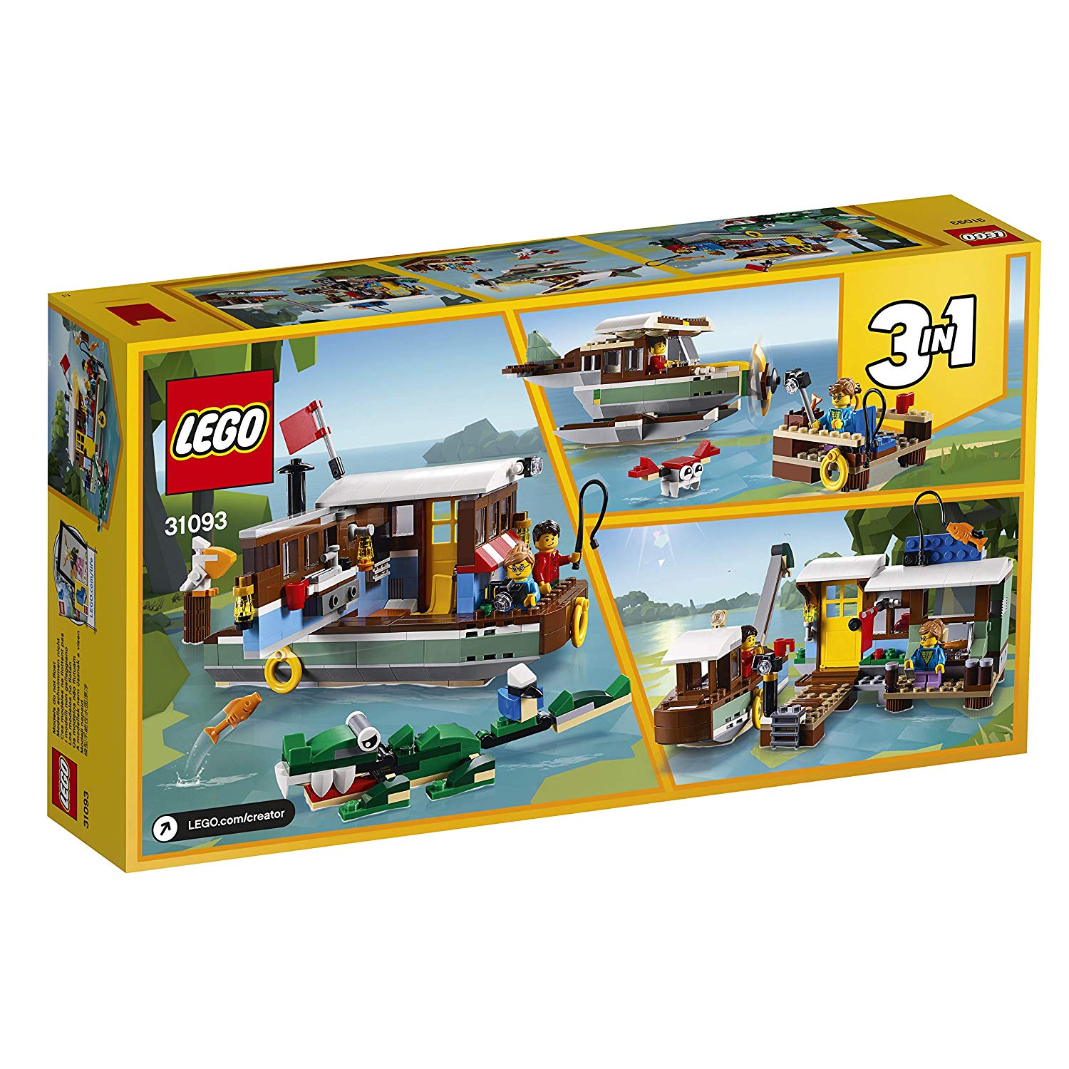 LEGO® Creator 31093 - Hausboot