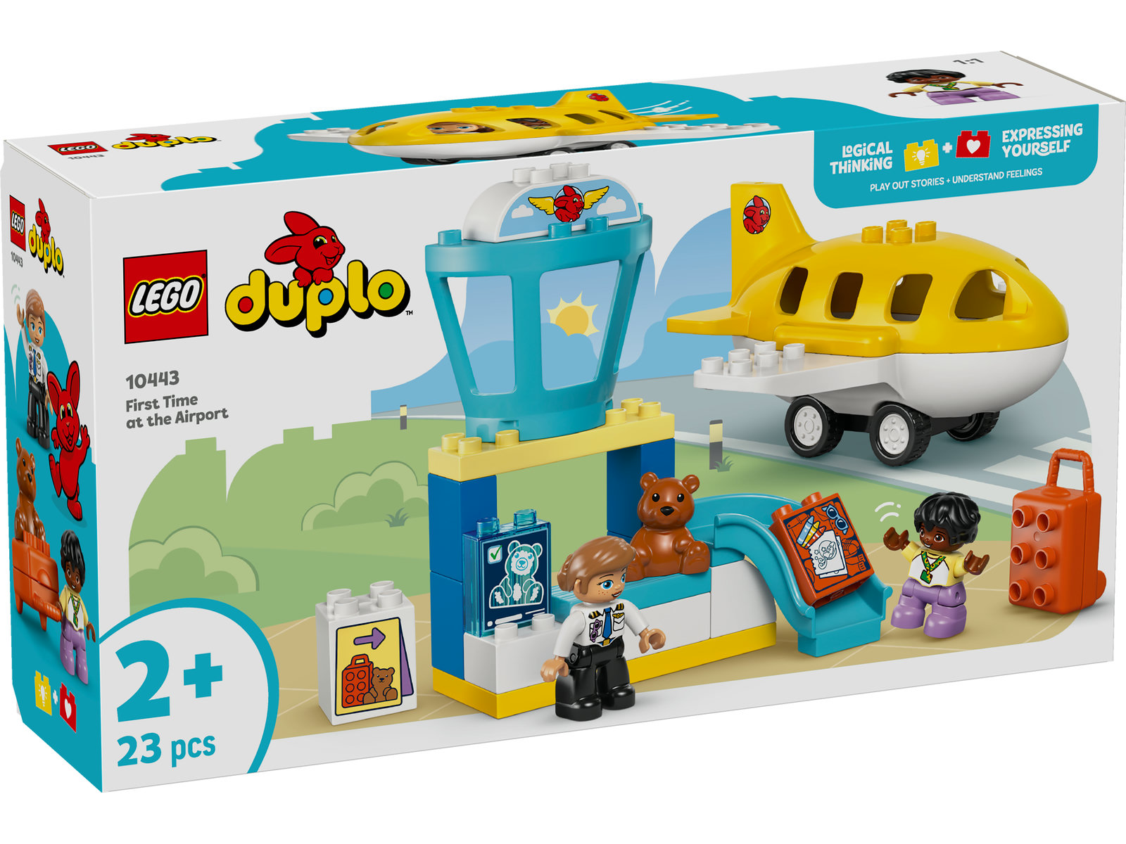 LEGO® DUPLO Town 10443 - Erster Besuch im Flughafen
