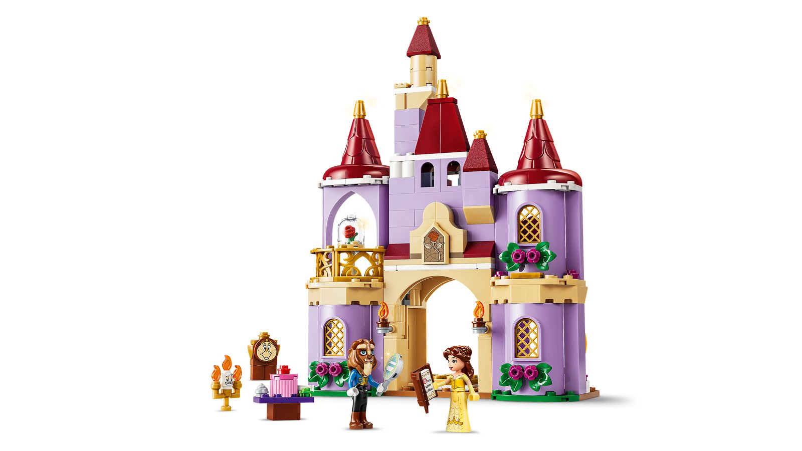 LEGO 43289 LEGO® ǀ Disney Princess 43289 - Das verzauberte Schloss von Belle und dem Biest – Primäres Produktbild
