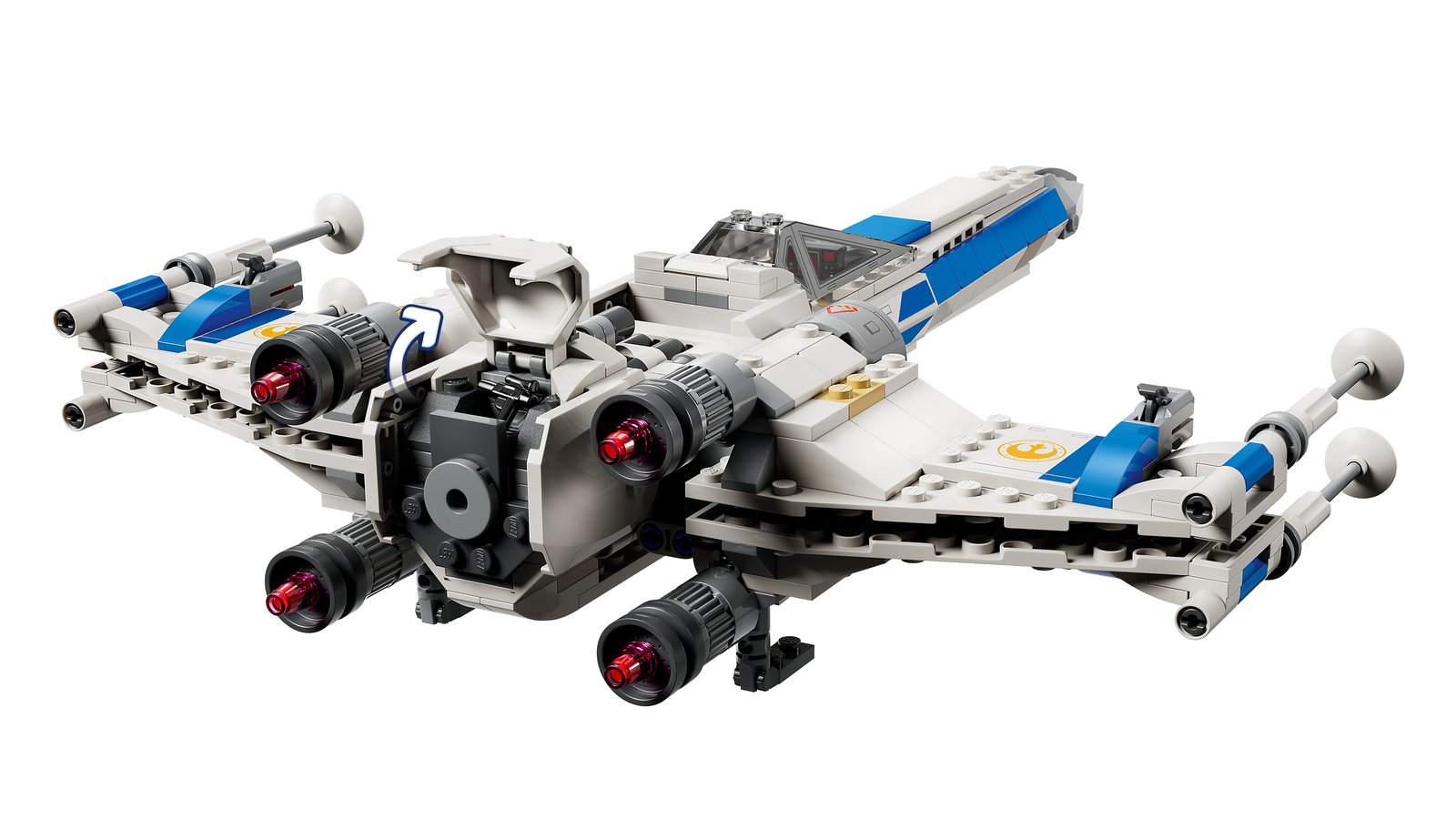 LEGO 75460 LEGO® Star Wars™ 75460 - Neuer Republikanischer X-Wing Starfighter™ – Detailansicht 4