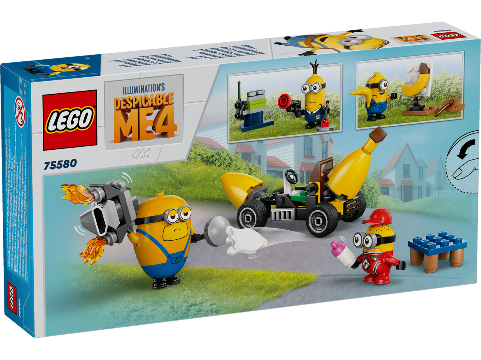 LEGO® Despicable Me 75580 - Minions und das Bananen Auto