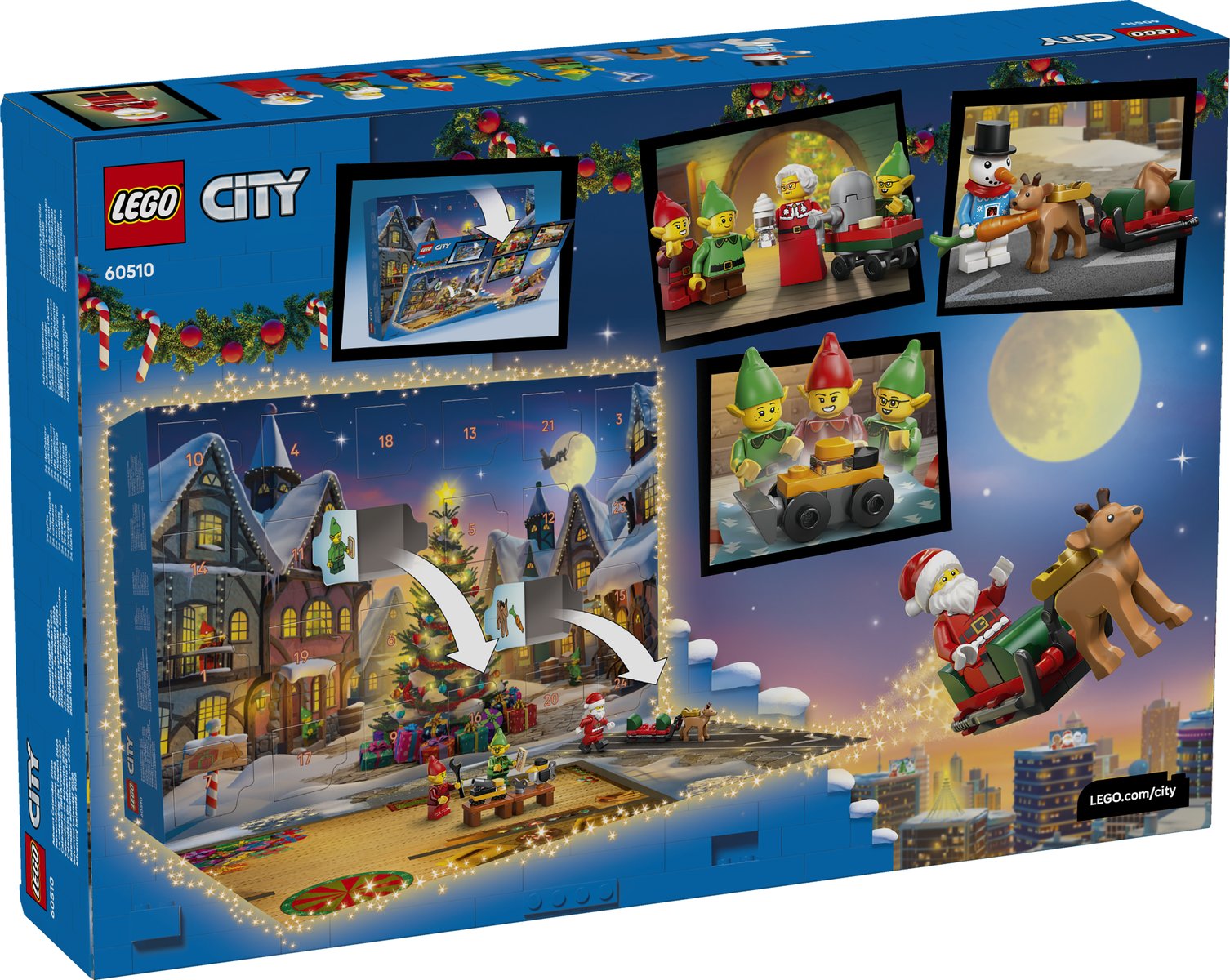 LEGO 60510 LEGO® City 60510 - Adventskalender 2026 – Verpackung hinten