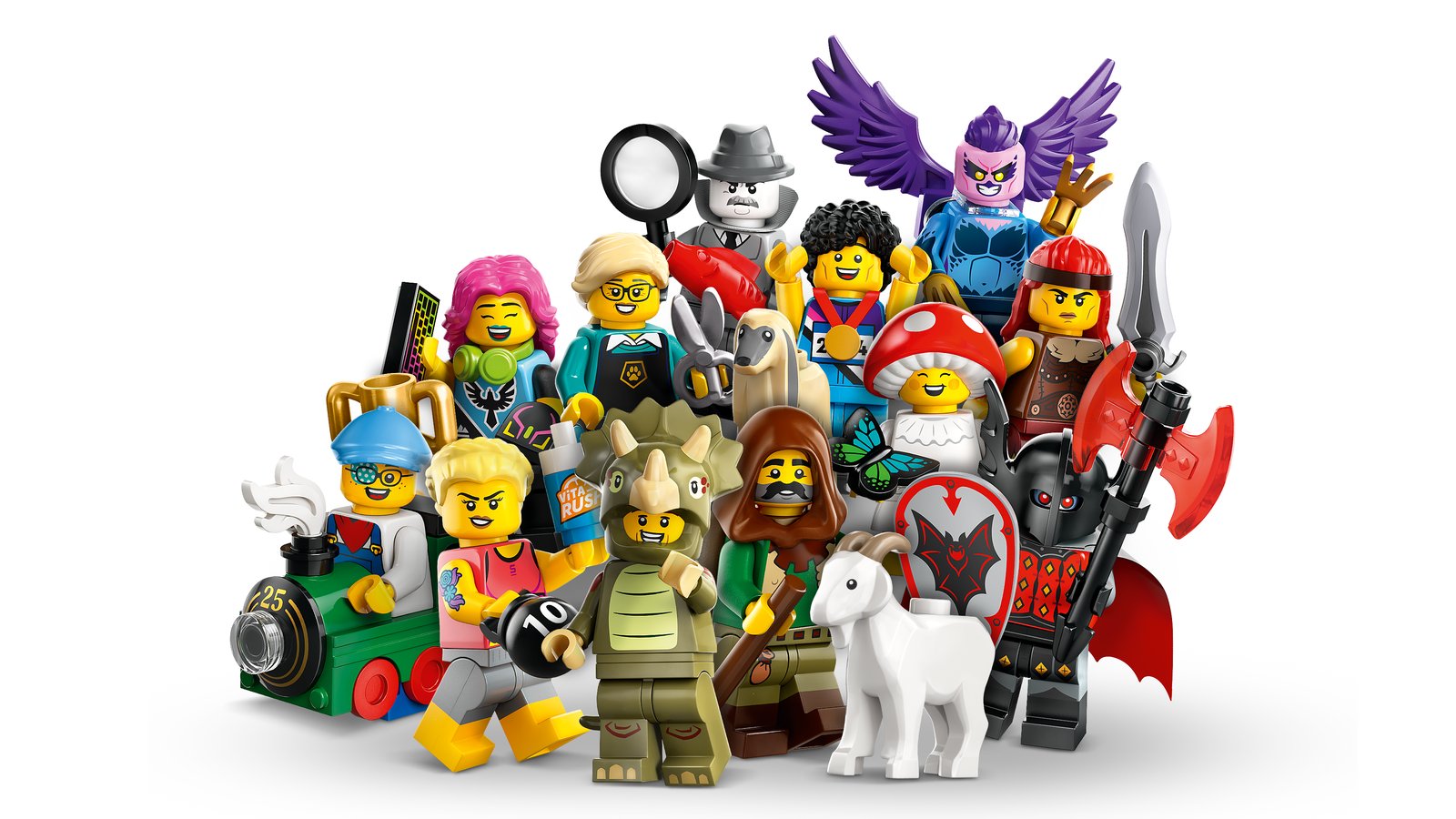 LEGO 71045 LEGO Minifigures 71045 - LEGO® Minifiguren Serie 25 – Detailansicht 1