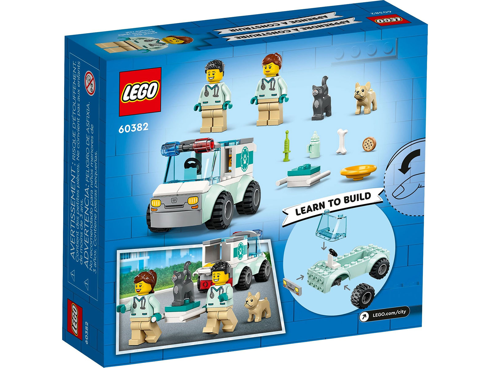 LEGO® City 60382 - Tierrettungswagen
