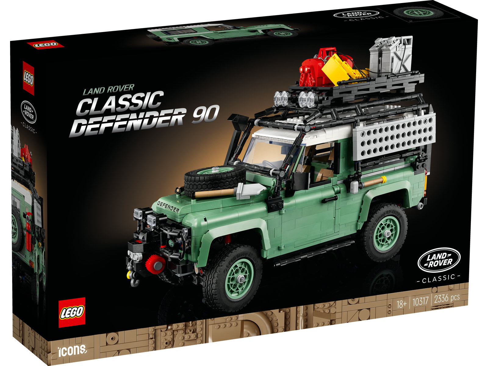 LEGO® Icons 10317 - Klassischer Land Rover Defender 90 LEGO® Icons 10317 - Klassischer Land Rover Defender 90