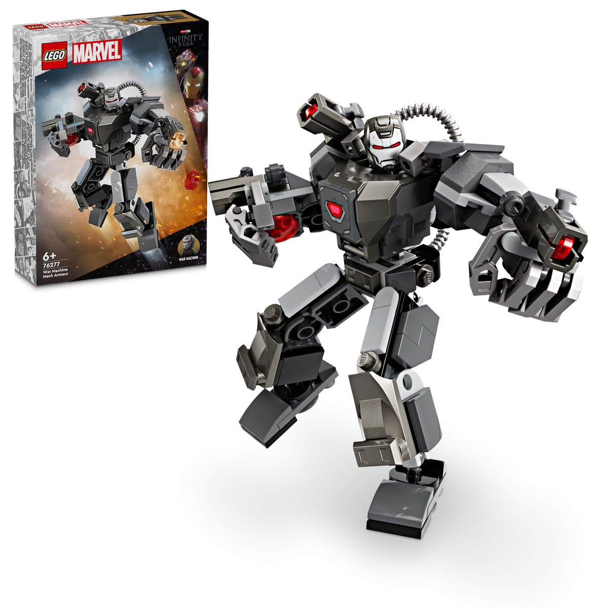 LEGO 76277 LEGO® Marvel 76277 - War Machine Mech – Box & Produkt
