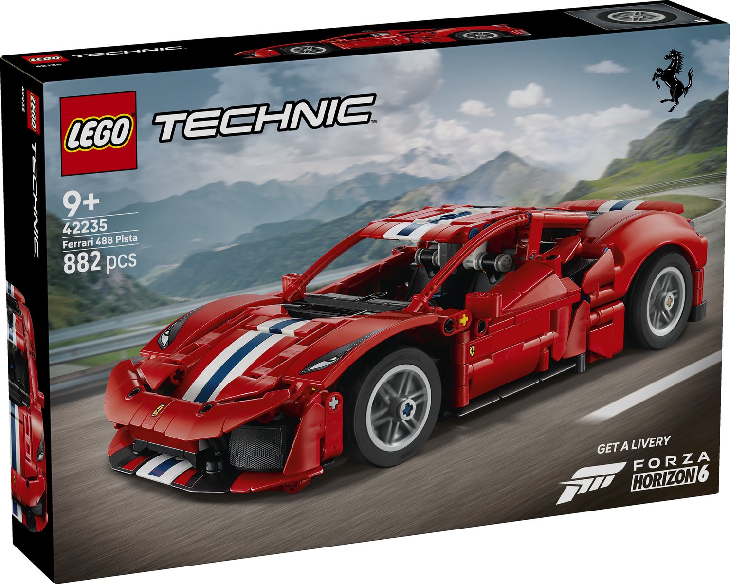 LEGO 42235 LEGO® Technic 42235 - Ferrari 488 Pista Auto – Verpackung vorne