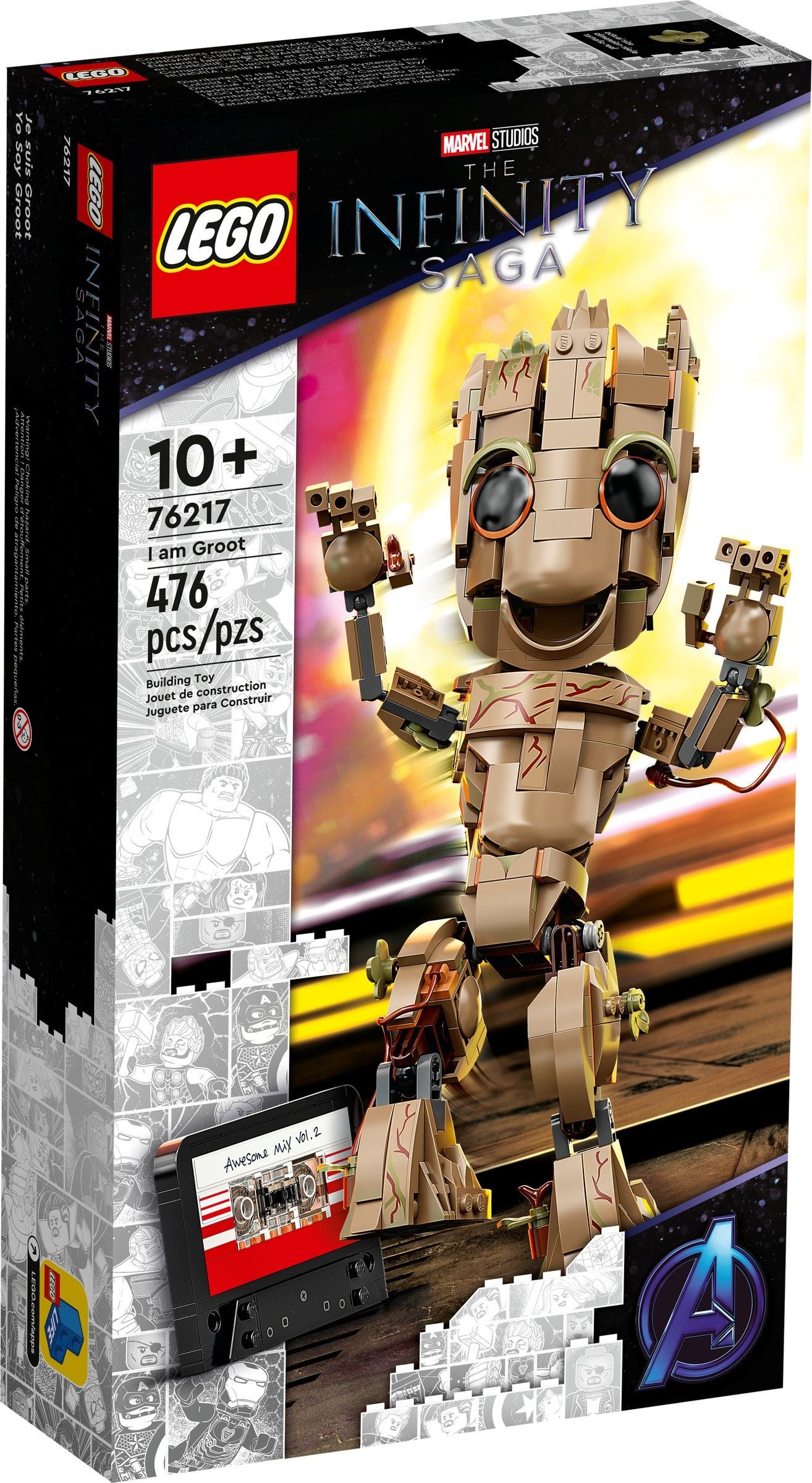 LEGO® Marvel 76217 - Ich bin Groot LEGO® Marvel 76217 - Ich bin Groot