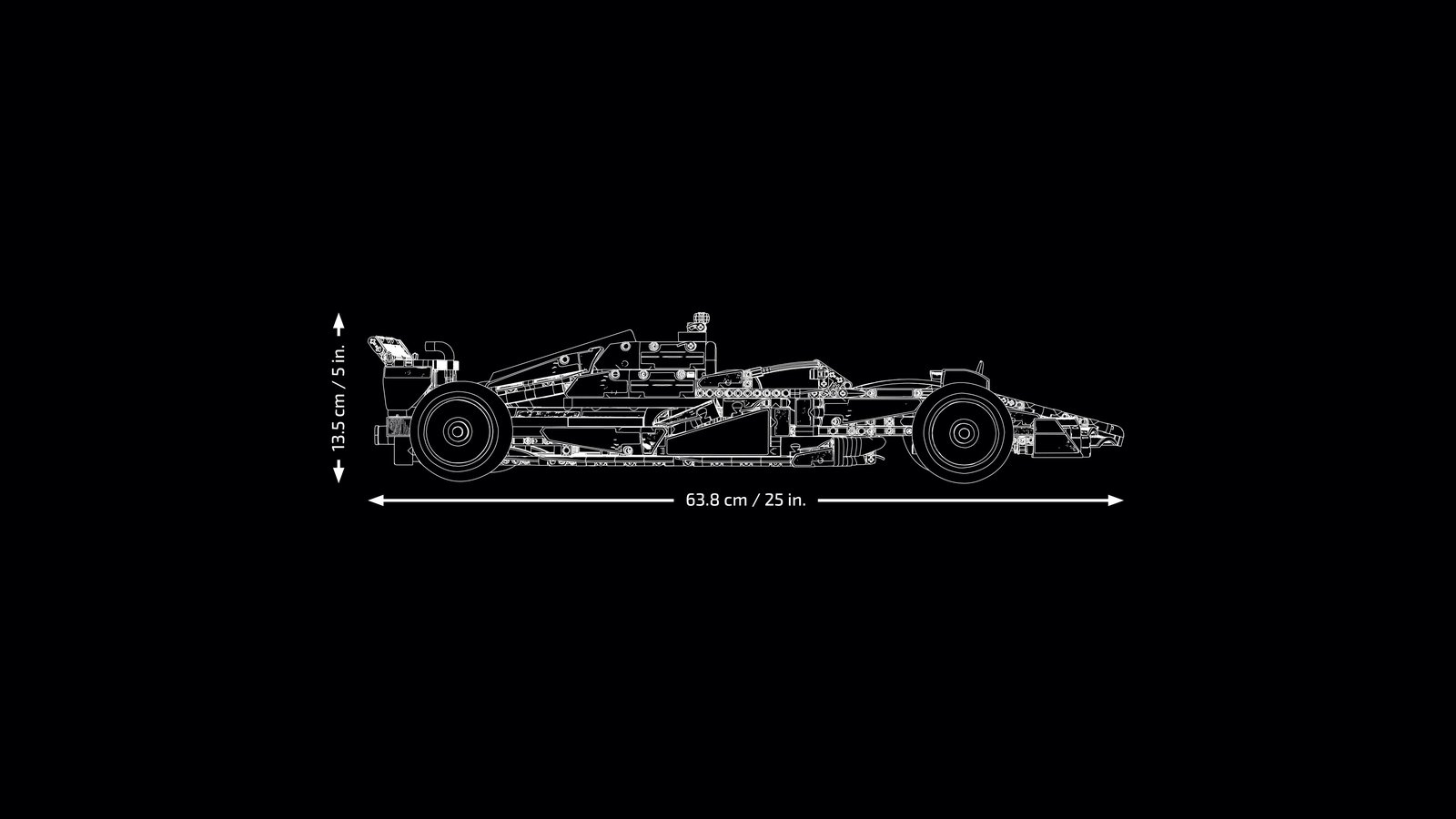 LEGO 42171 LEGO® Technic 42171 - Mercedes-AMG F1 W14 E Performance – Detailansicht 6