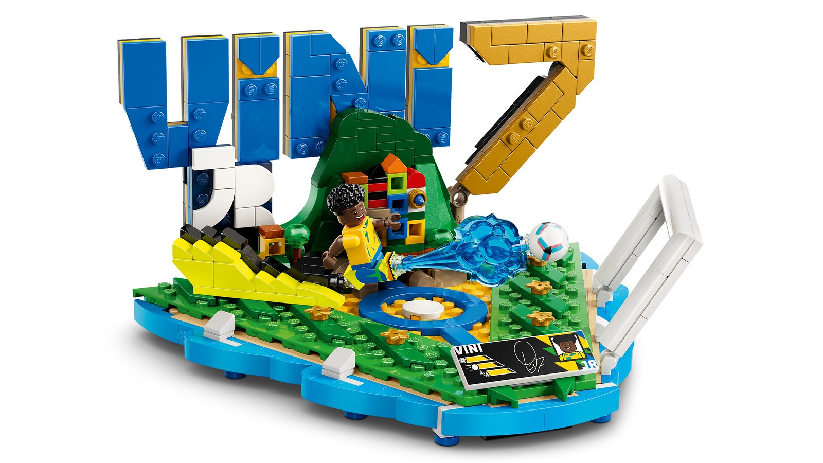 LEGO 43027 LEGO® Editions 43027 - Vini Jr. – Fußball-Highlights – Primäres Produktbild
