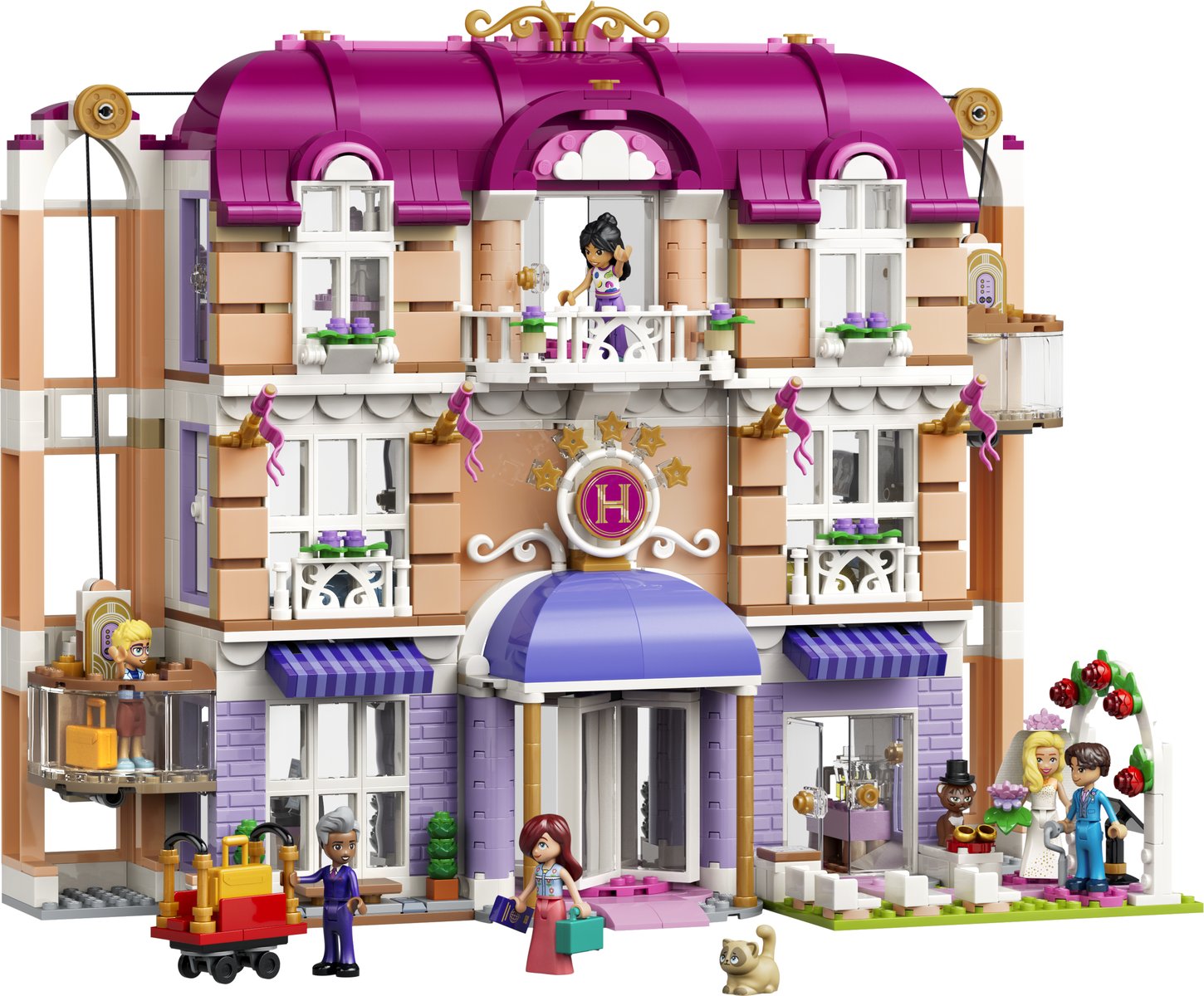 LEGO 42704 LEGO® Friends 42704 - Das Grandhotel von Heartlake City – Produktfoto