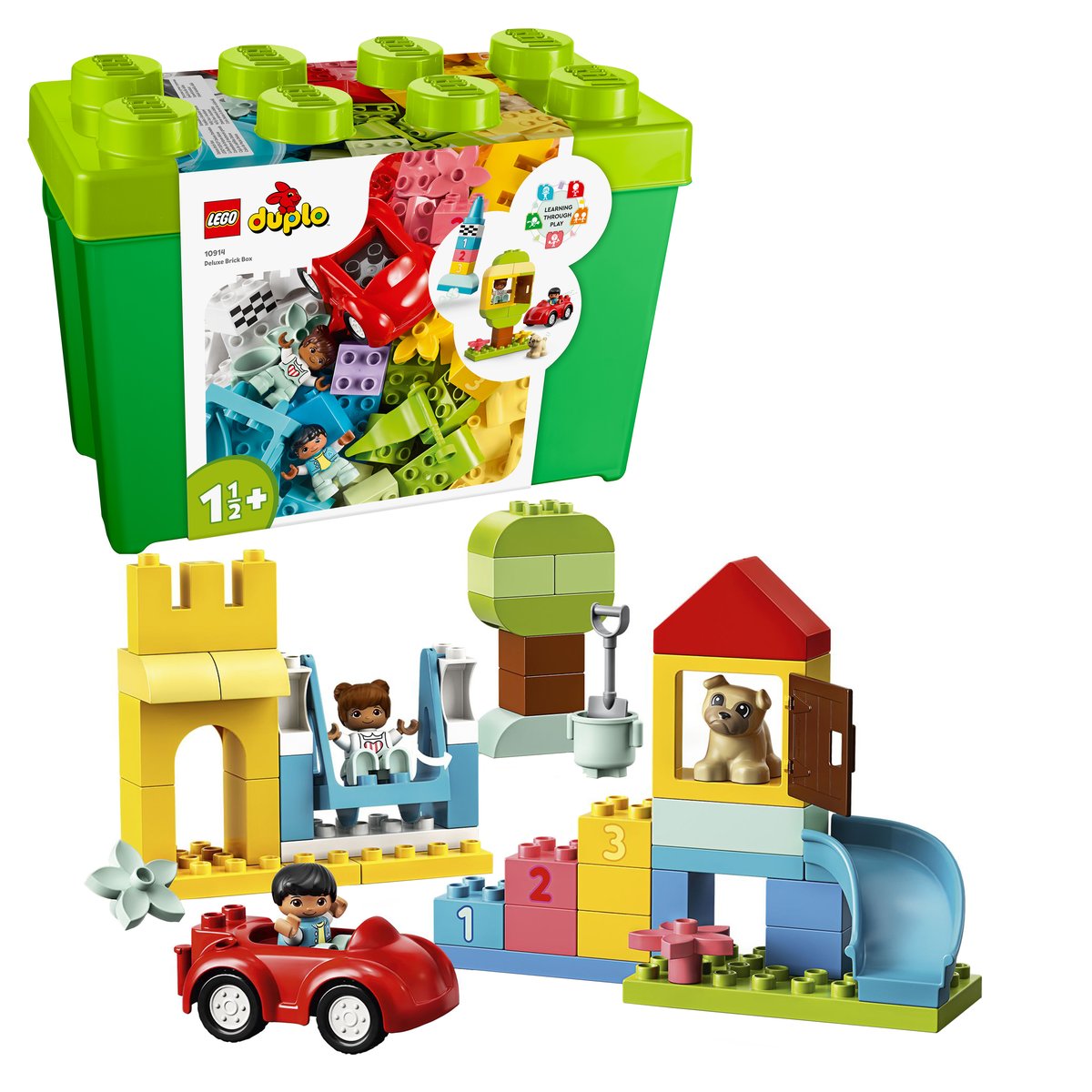 LEGO 10914 LEGO® DUPLO® 10914 - Deluxe Steinebox – Box & Produkt