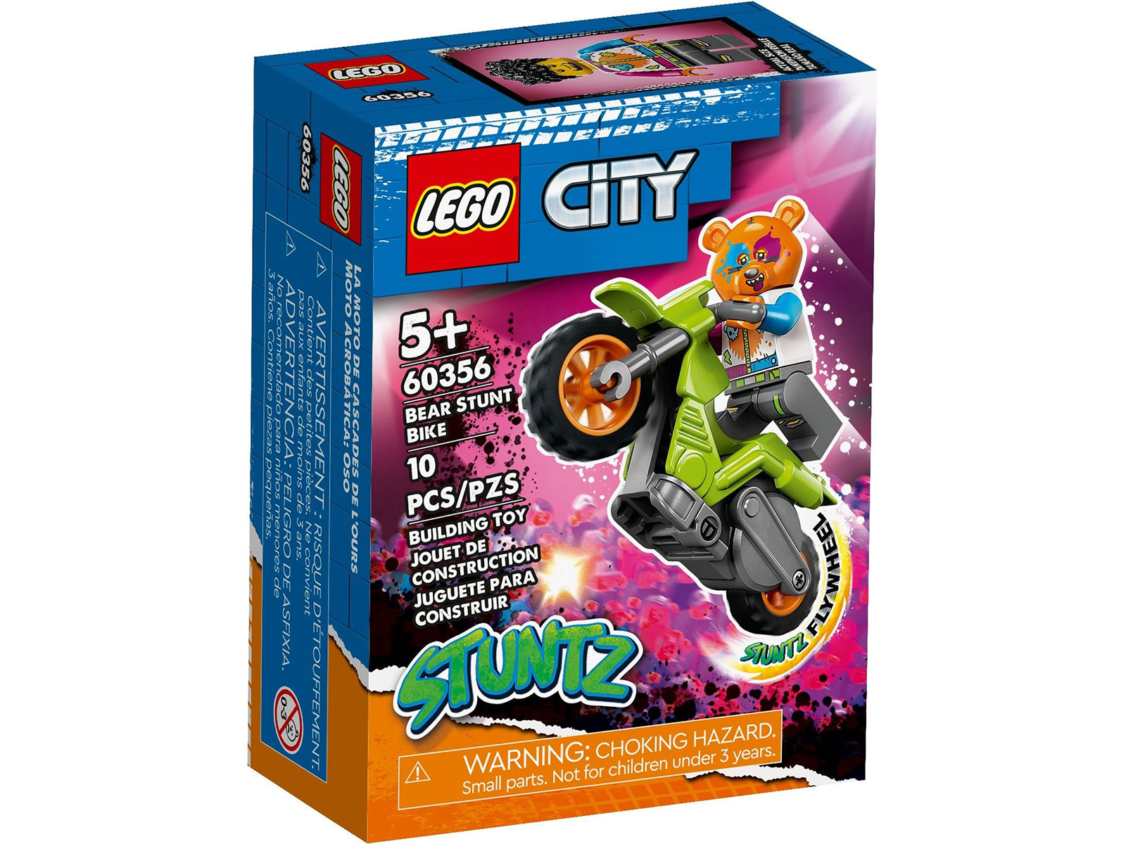 LEGO® City 60356 - Bären-Stuntbike - Box Front