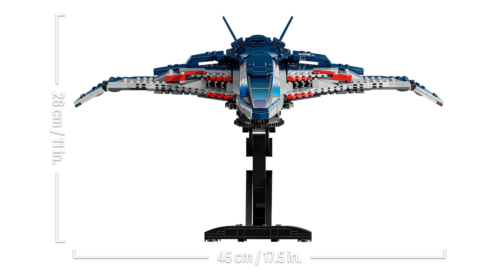 LEGO 76325 LEGO® Super Heroes 76325 - Avengers: Age of Ultron Quinjet – Detailansicht 3