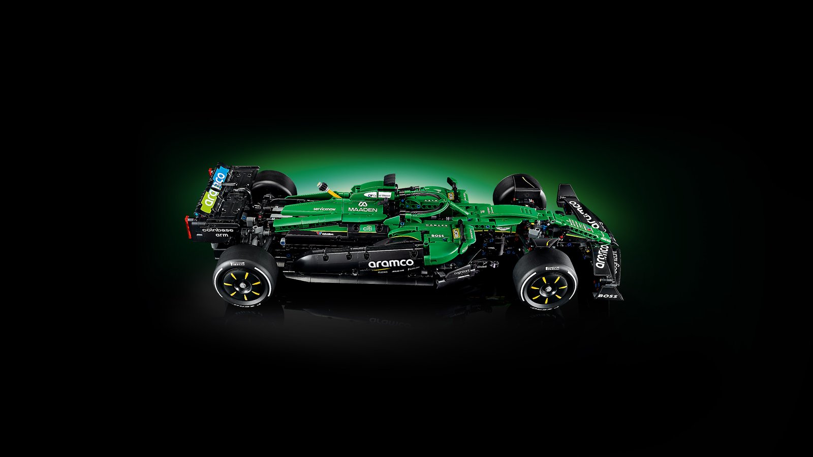 LEGO 42240 LEGO® Technic 42240 - Aston Martin Aramco AMR25 F1® Auto – Detailansicht 3