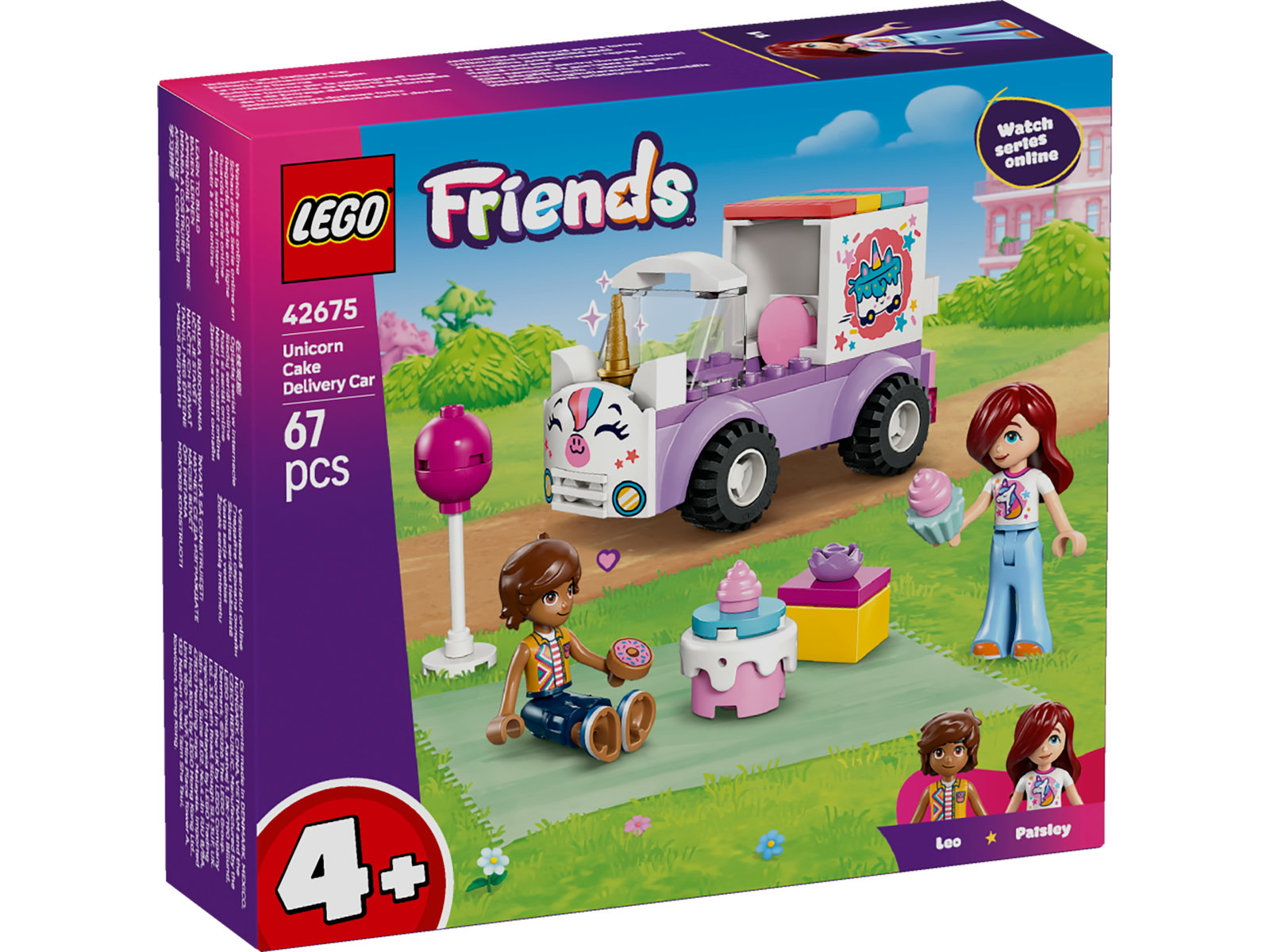 LEGO® Friends 42675 - Einhorn-Kuchenlieferwagen