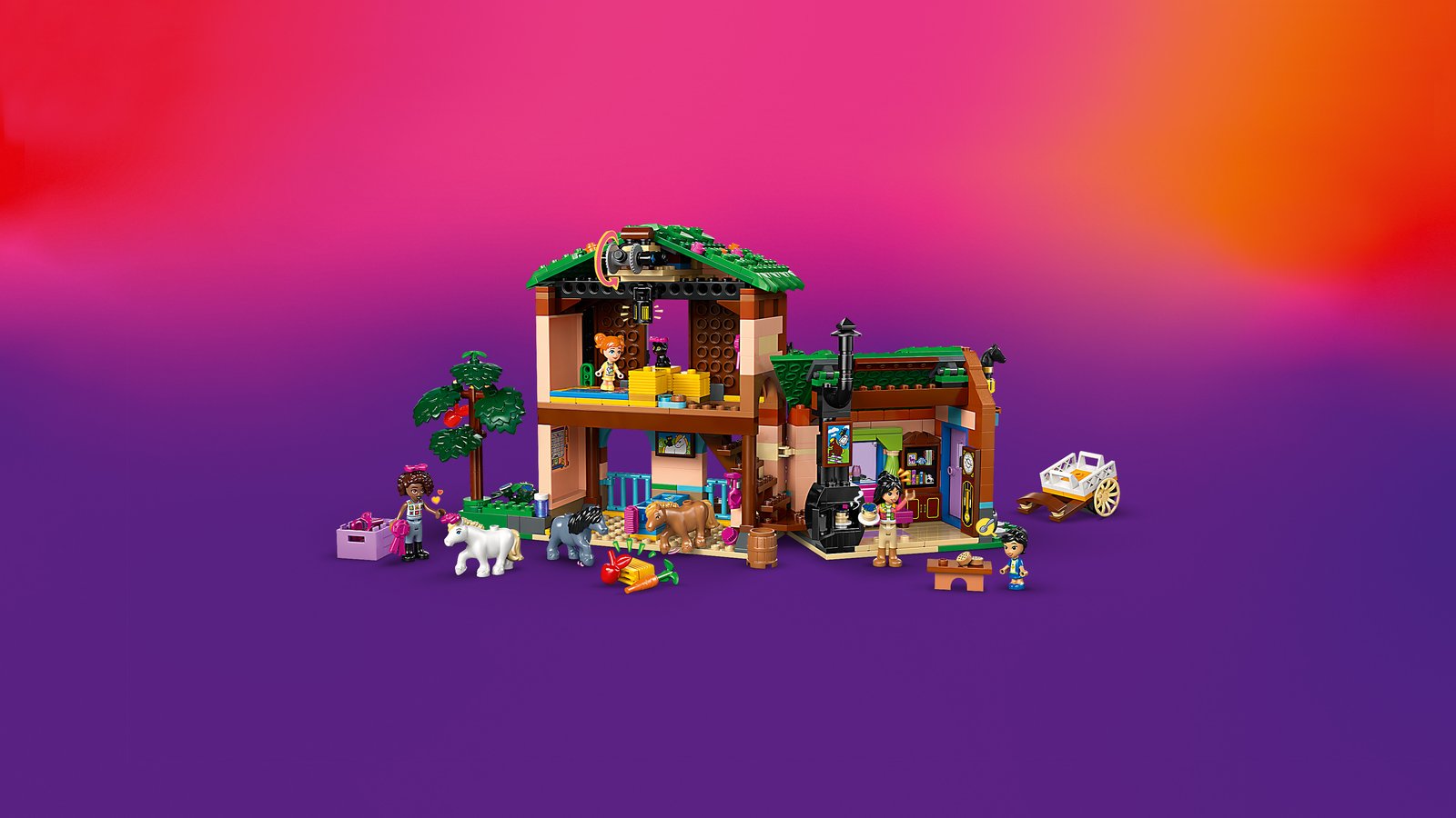 LEGO 42654 LEGO® Friends 42654 - Ponyhof & Stall – Detailansicht 4