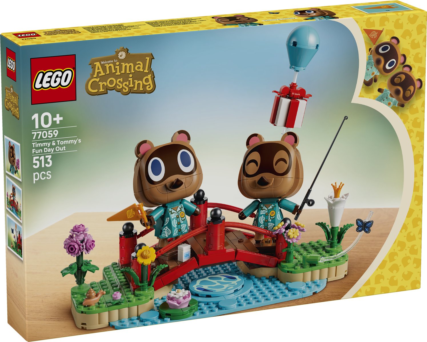 LEGO 77059 LEGO® Animal Crossing™ 77059 - Ausflug mit Nepp und Schlepp – Verpackung vorne