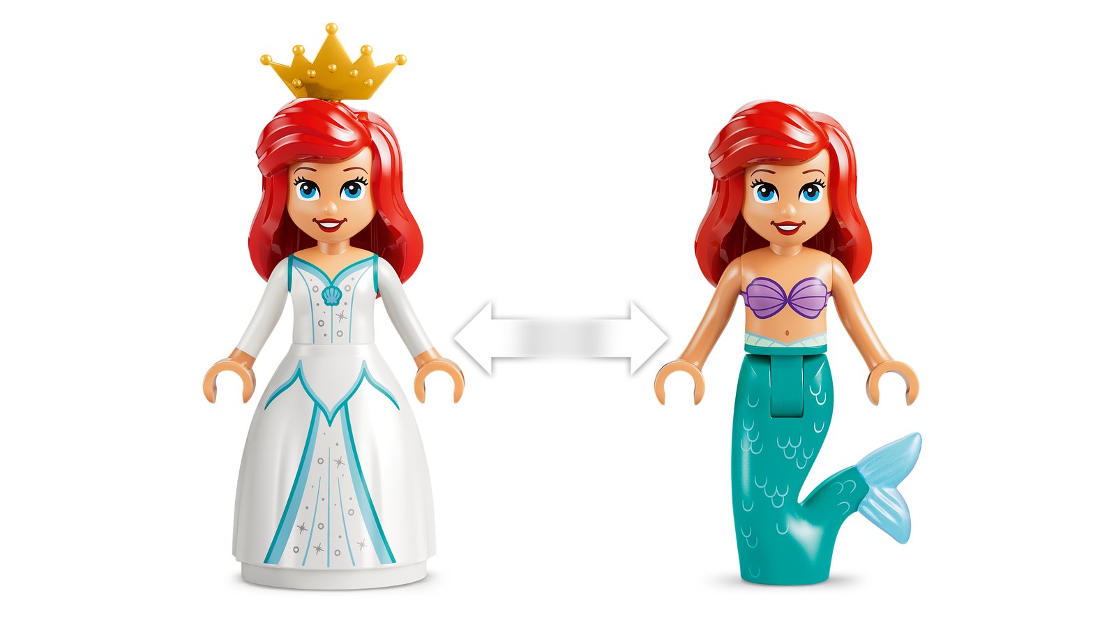 LEGO 43299 LEGO® ǀ Disney Princess 43299 - Arielles Königliches Hochzeitsboot – Detailansicht 4