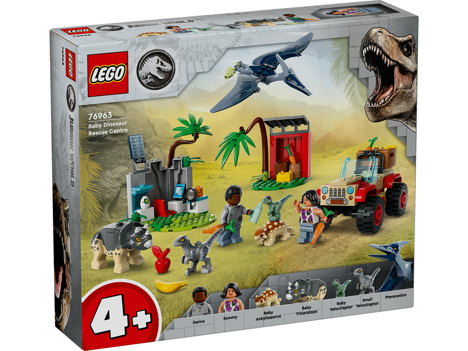LEGO® Jurassic World 76963 - Rettungszentrum für Baby-Dinos LEGO® Jurassic World 76963 - Rettungszentrum für Baby-Dinos
