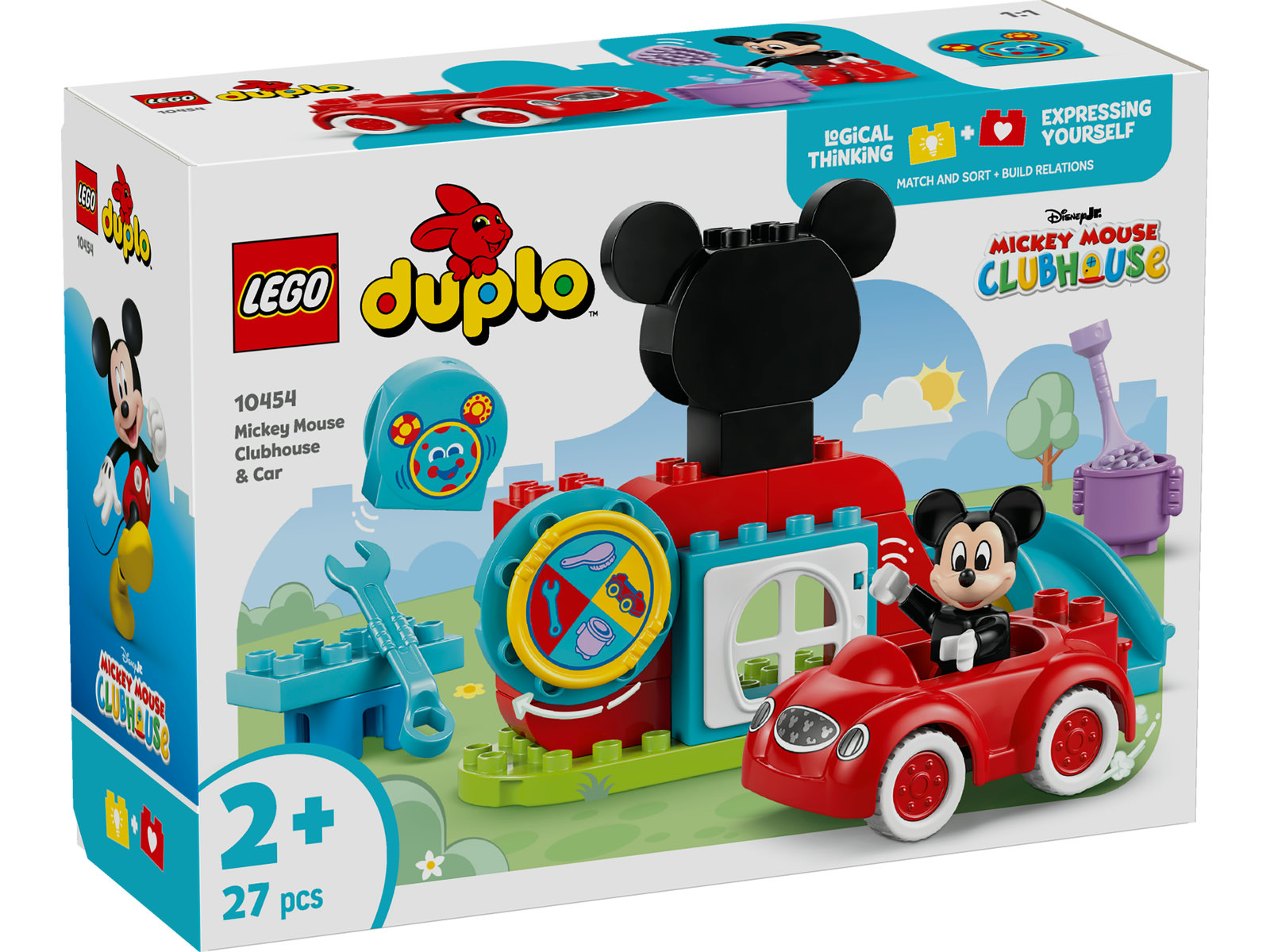 LEGO® DUPLO Disney 10454 - Mickys Clubhaus und Auto LEGO® DUPLO Disney 10454 - Mickys Clubhaus und Auto