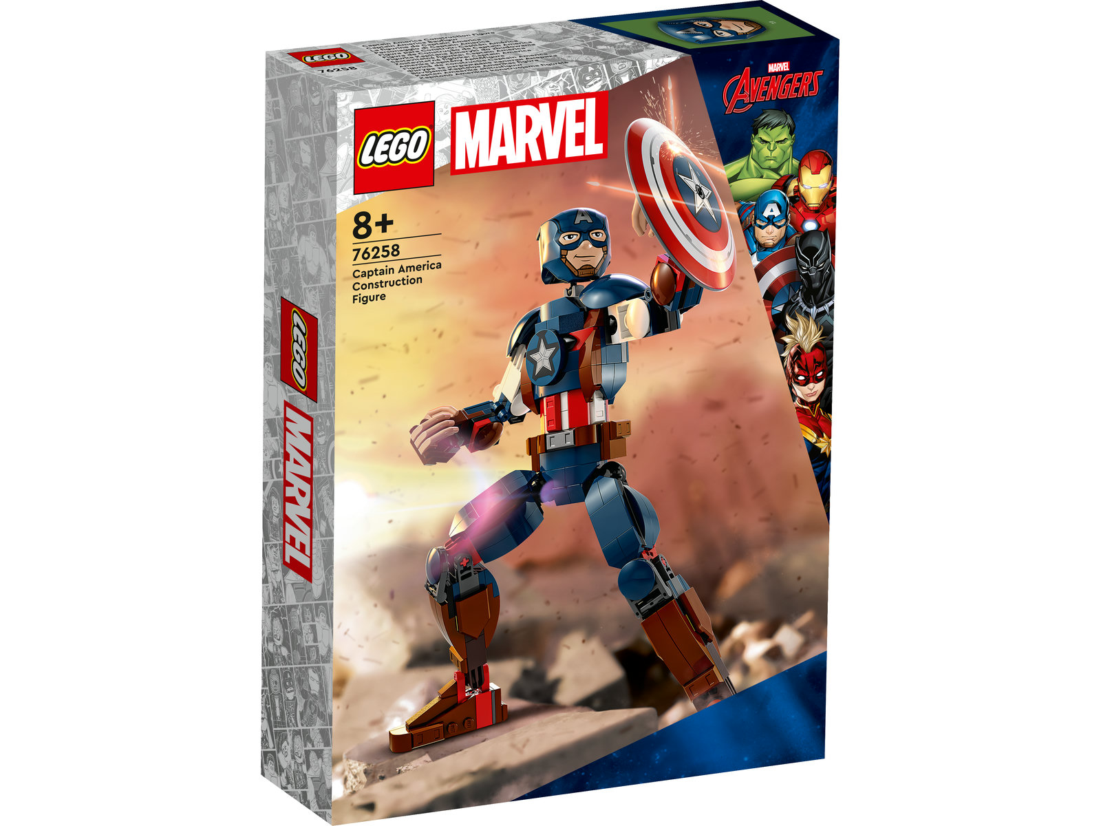 LEGO® Marvel 76258 - Captain America Baufigur LEGO® Marvel 76258 - Captain America Baufigur