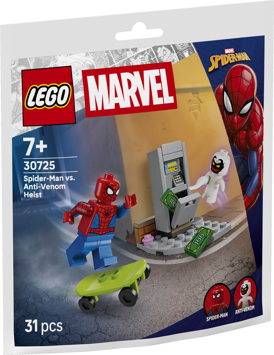 LEGO® Super Heroes Marvel 30725 - Spider-Man stoppt Anti-Venoms Coup