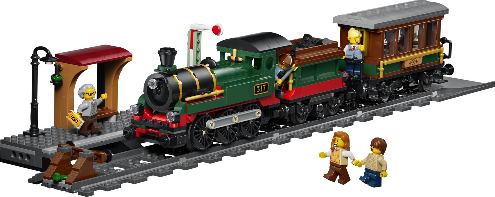 LEGO 60511 LEGO® City 60511 - Klassischer Dampfzug – Produktfoto
