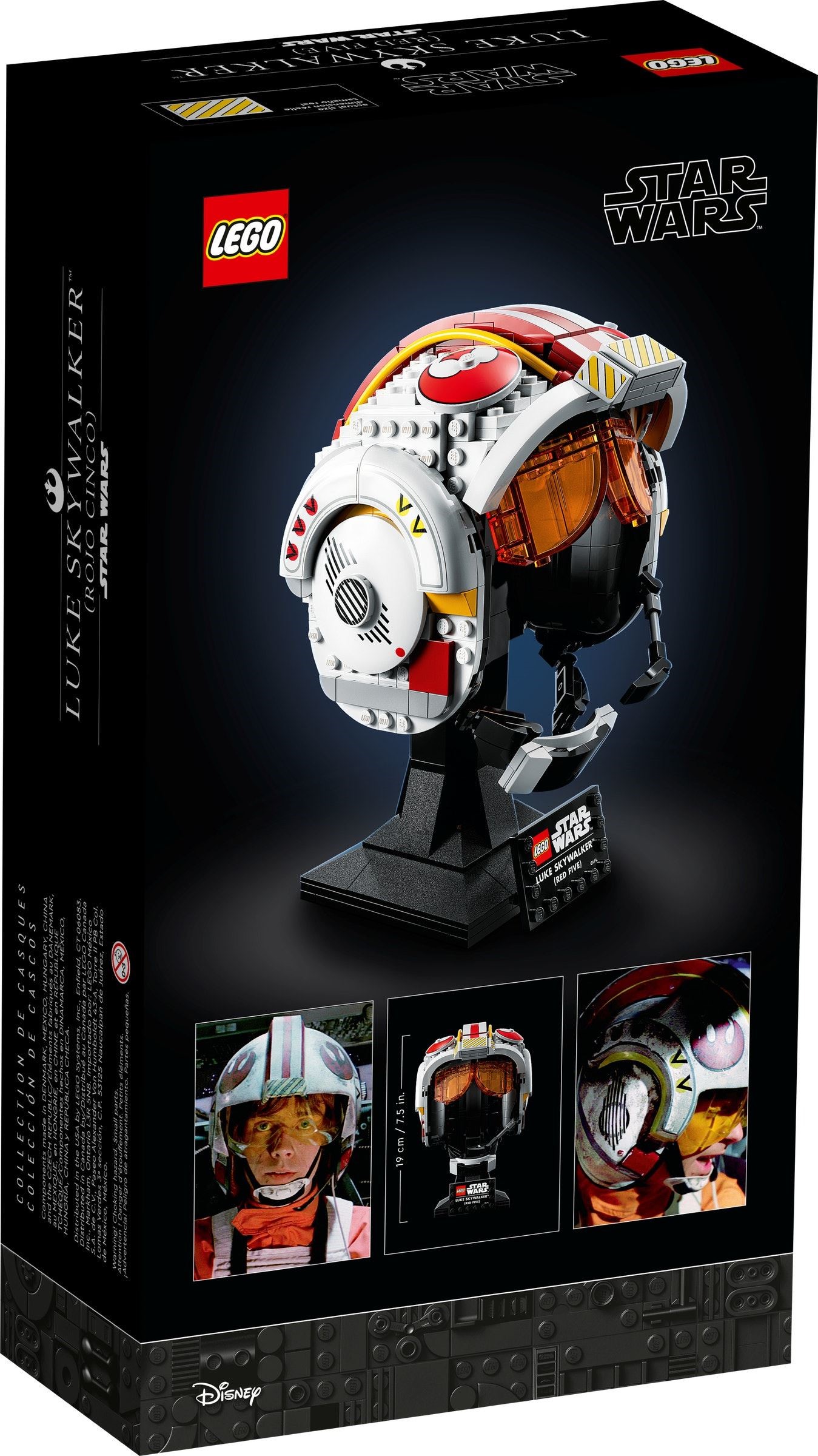 LEGO® Star Wars™ 75327 - Helm von Luke Skywalker™ (Rot Fünf)