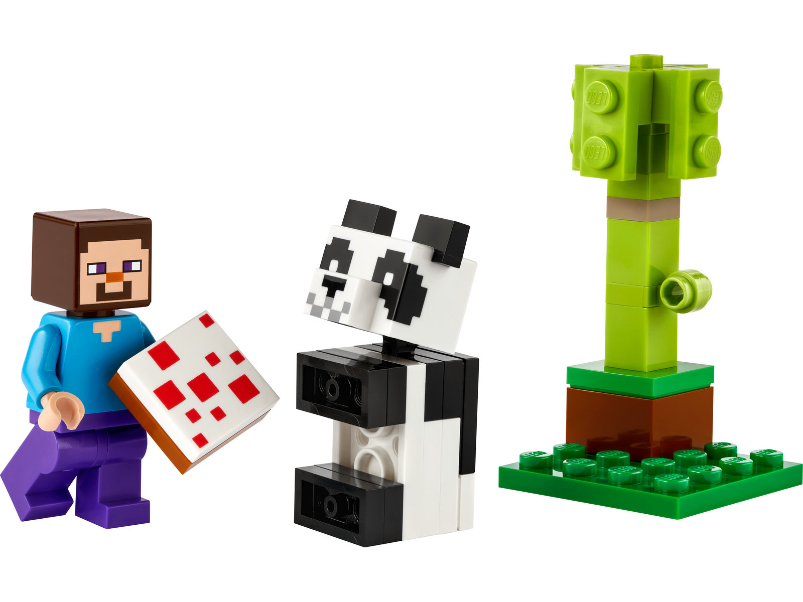 LEGO® Minecraft 30672 - Steve mit Baby-Panda