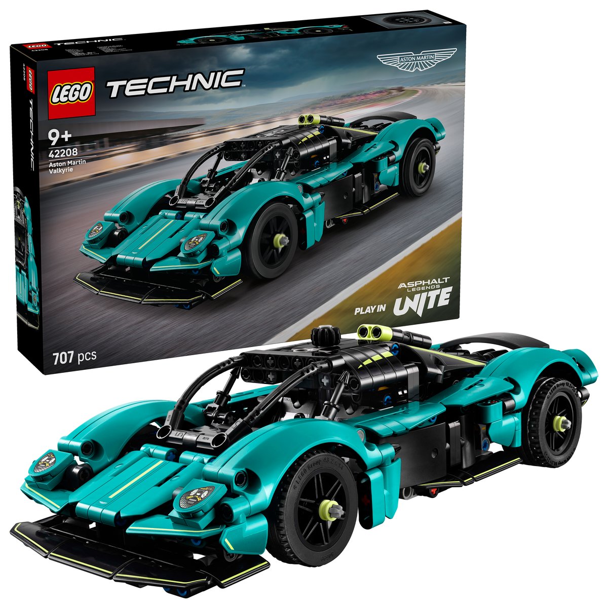LEGO 42208 LEGO® Technic 42208 - Aston Martin Valkyrie – Box & Produkt