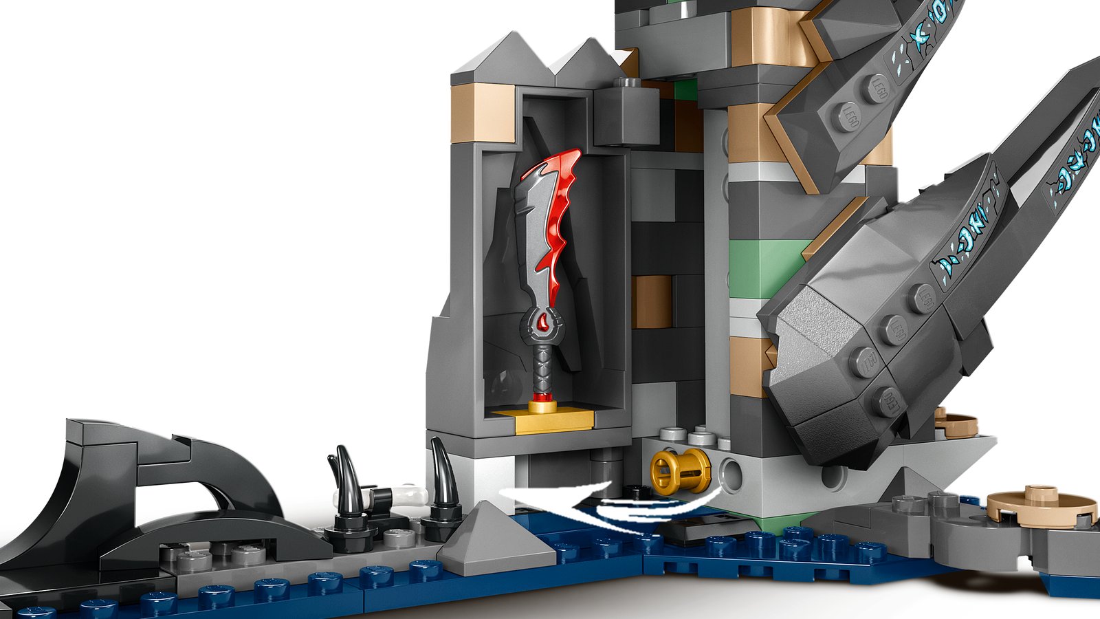 LEGO 71813 LEGO® Ninjago 71813 - Wolfsmasken-Dojo – Detailansicht 3