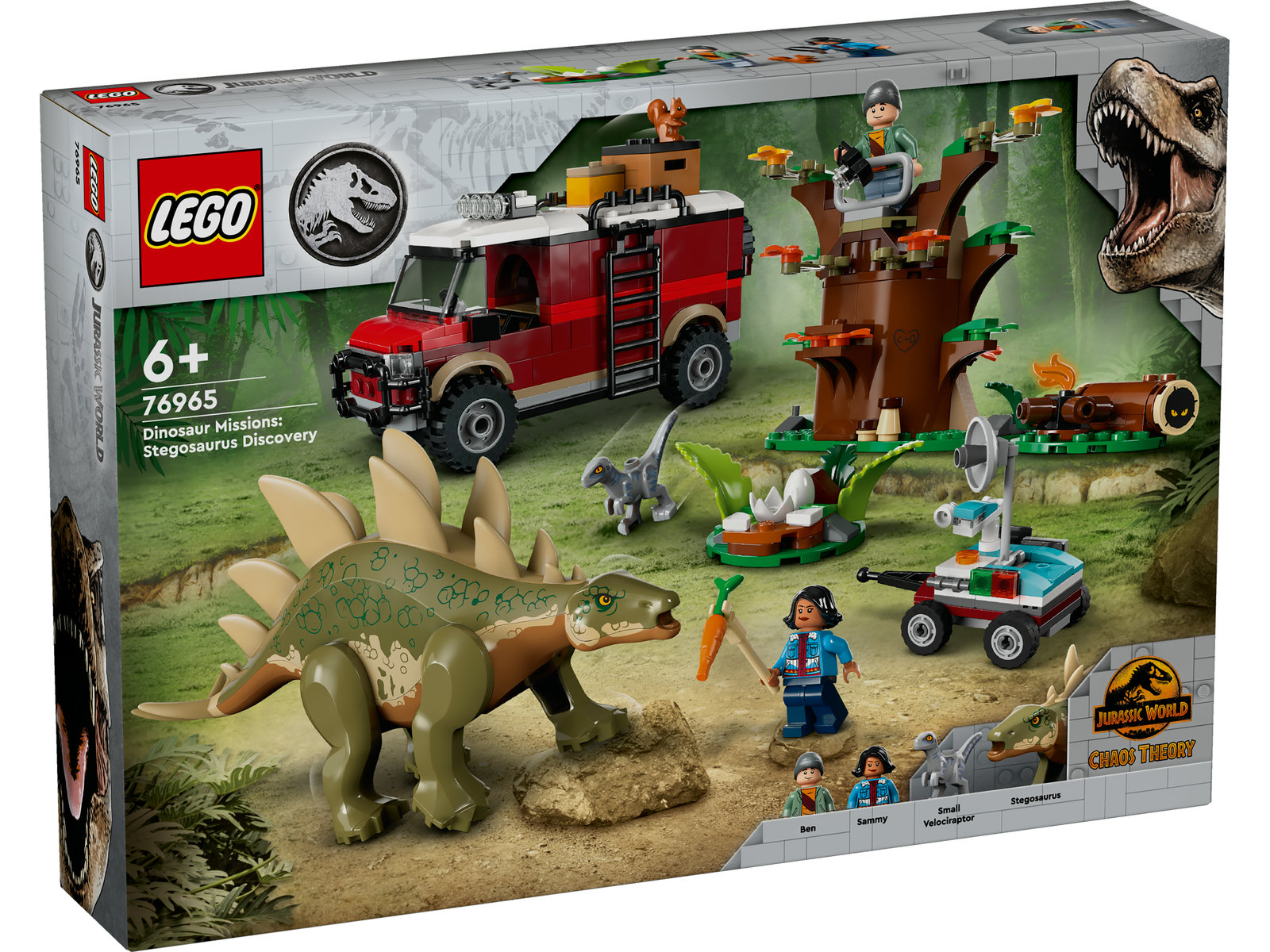 LEGO® Jurassic World 76965 - Dinosaurier-Missionen: Entdeckung des Stegosaurus