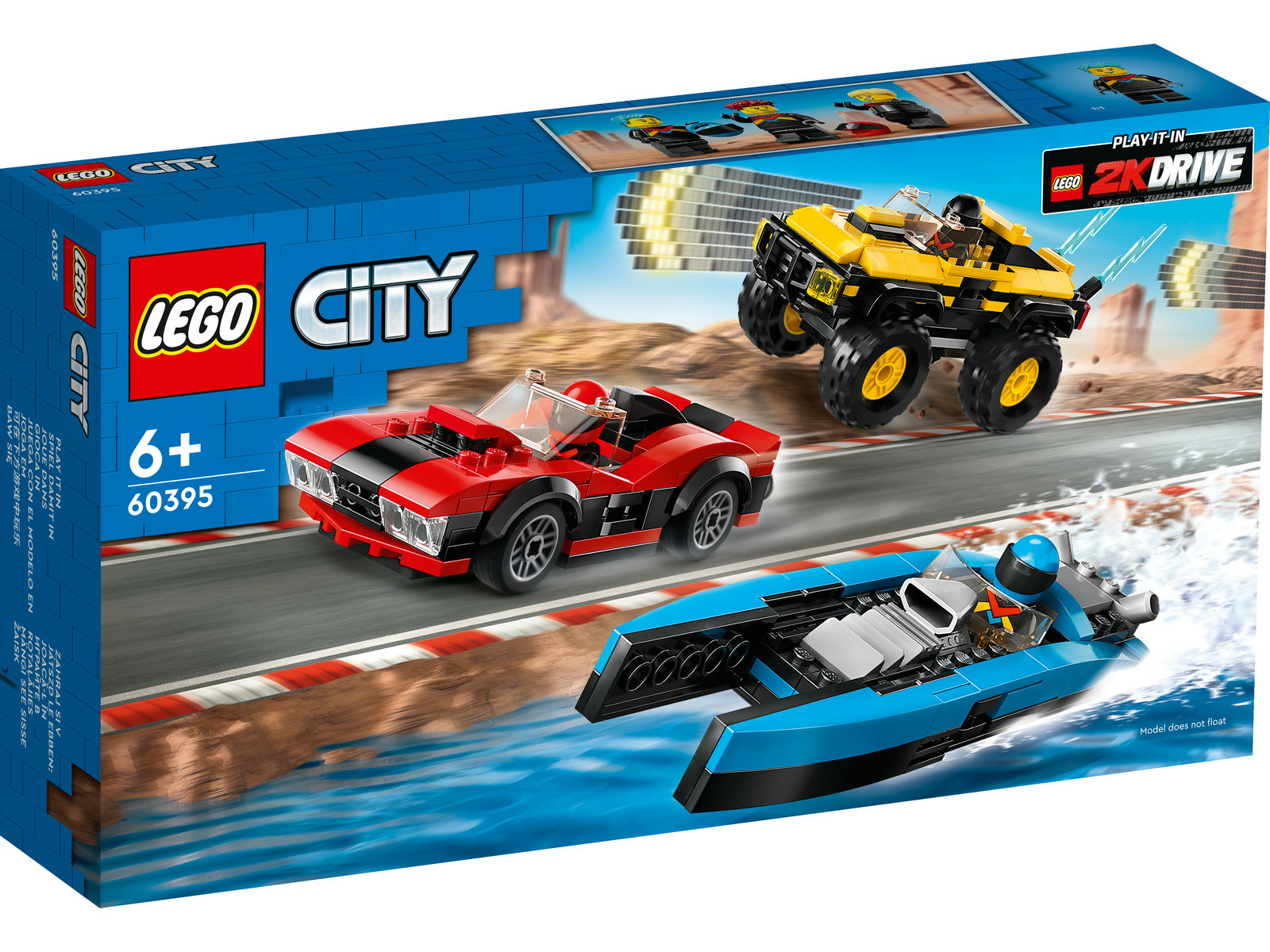 LEGO® City 60395 - Rennfahrzeuge Kombiset