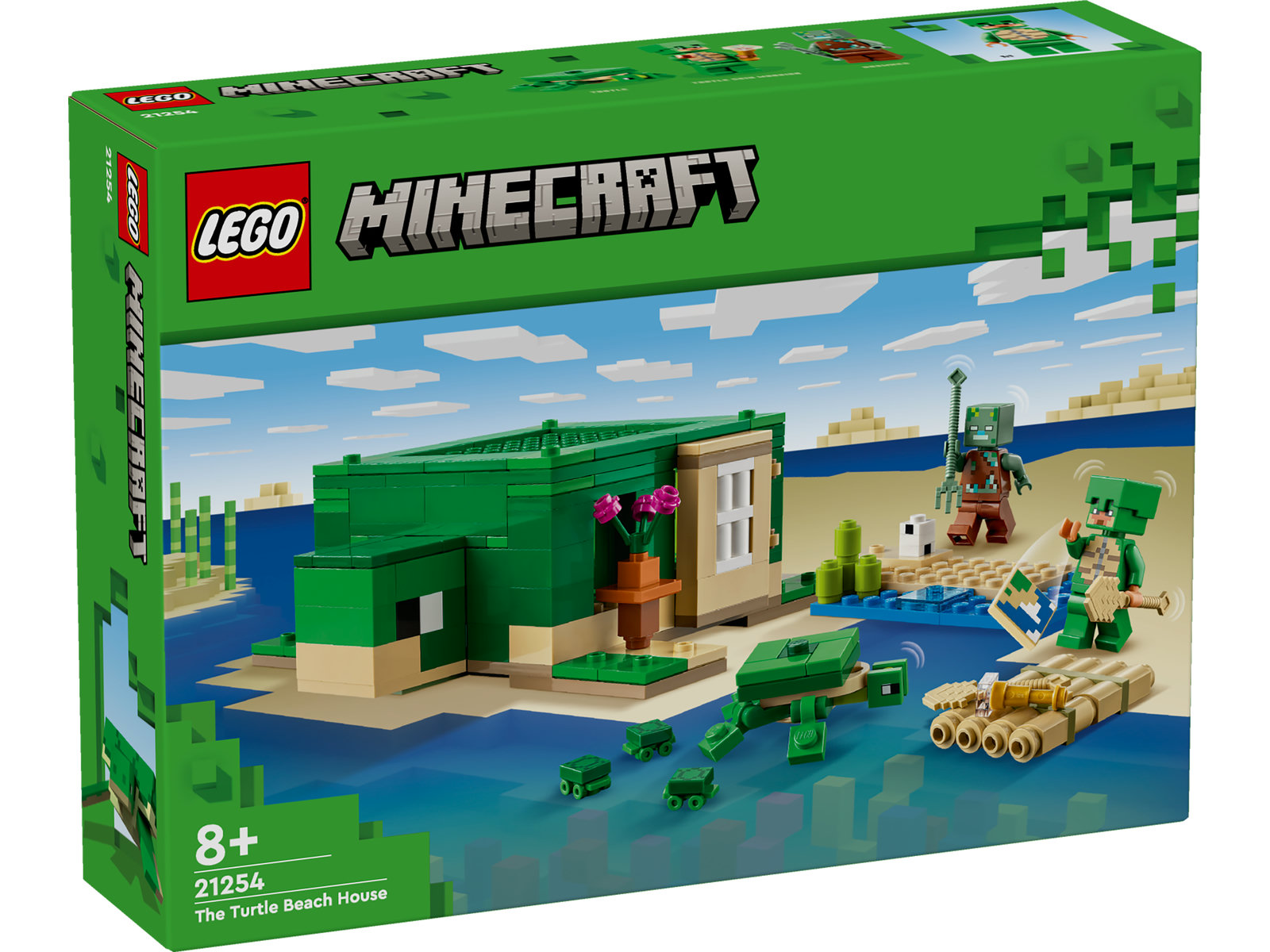 LEGO® Minecraft 21254 - Das Schildkrötenstrandhaus LEGO® Minecraft 21254 - Das Schildkrötenstrandhaus