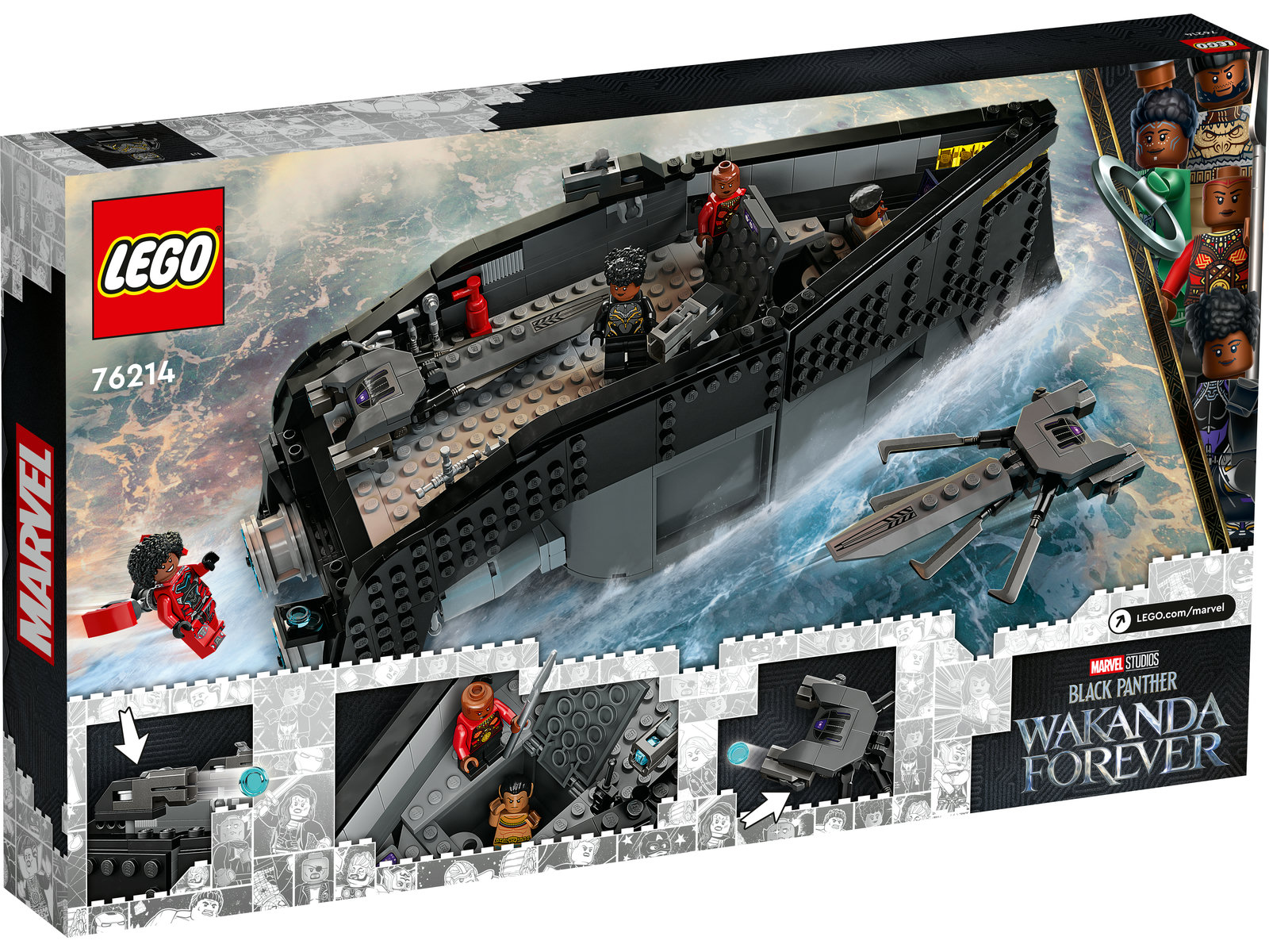 LEGO® Super Heroes 76214 - Black Panther: Duell auf dem Wasser