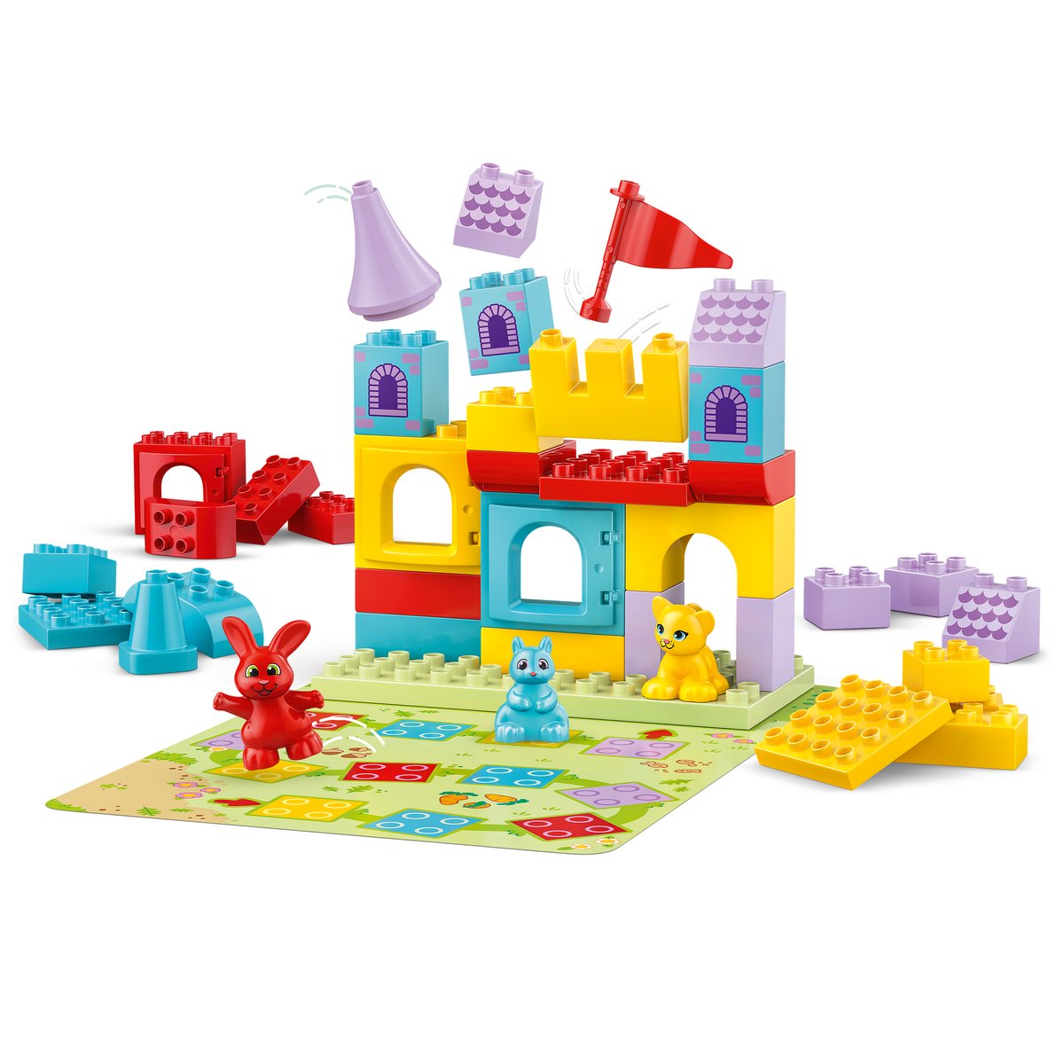 LEGO 10450 LEGO® DUPLO Town 10450 - Hopsys Burgspiel – Primaeres Produktbild