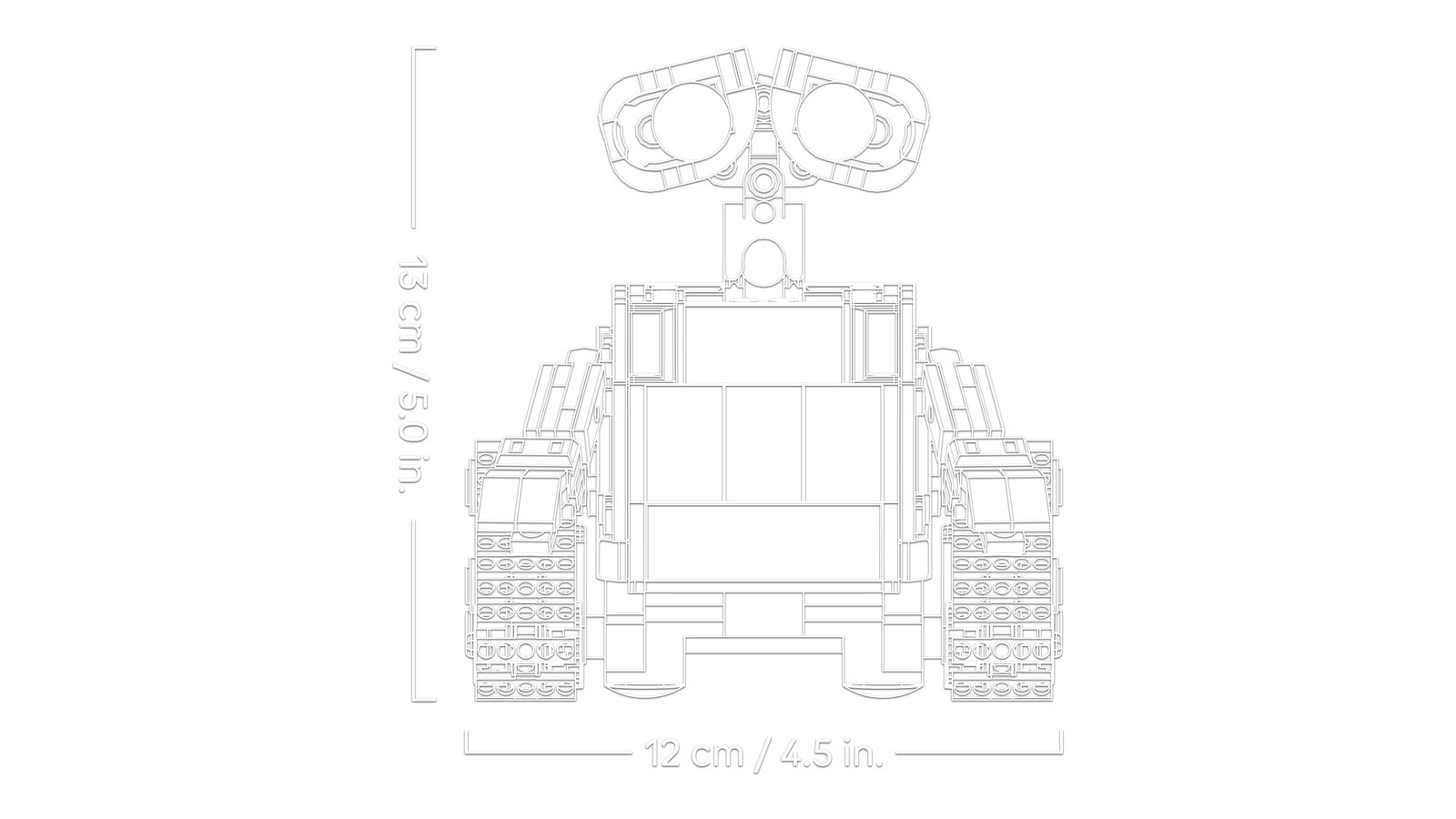 LEGO 43279 LEGO® Disney Pixar 43279 - WALL-E und EVE – Detailansicht 6