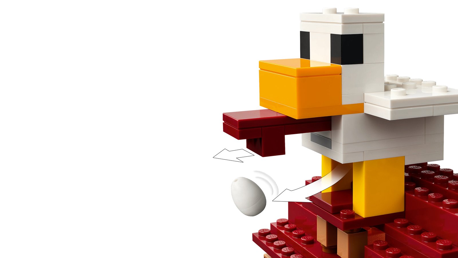 LEGO 21273 LEGO® Minecraft 21273 - Angriff des Ghast-Ballons – Detailansicht 4