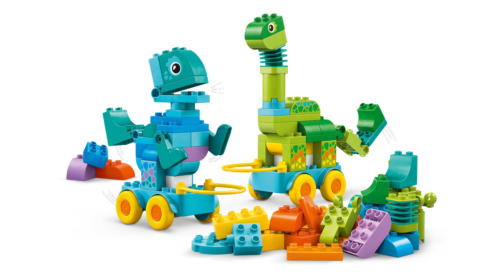 LEGO 10451 LEGO® DUPLO Town 10451 - Dinos auf Rädern 3-in-1-Set – Primaeres Produktbild