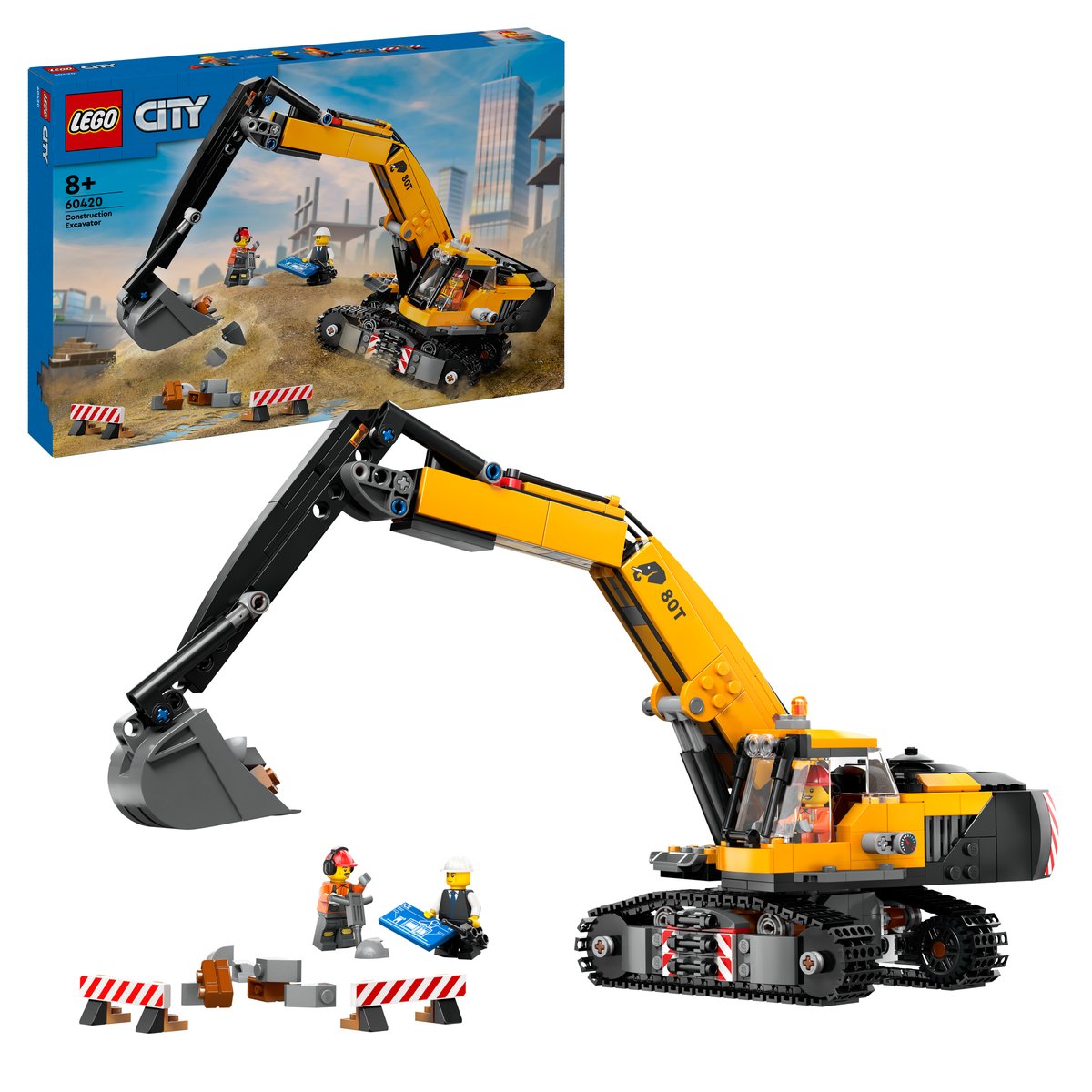 LEGO 60420 LEGO® City 60420 - Raupenbagger – Box & Produkt