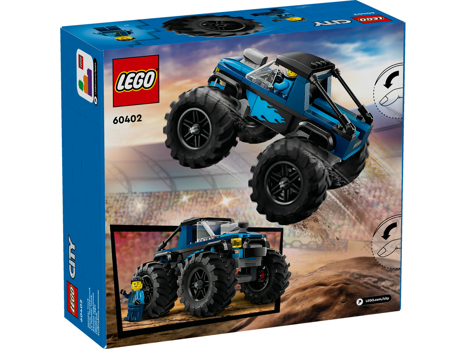 LEGO® City 60402 - Blauer Monstertruck