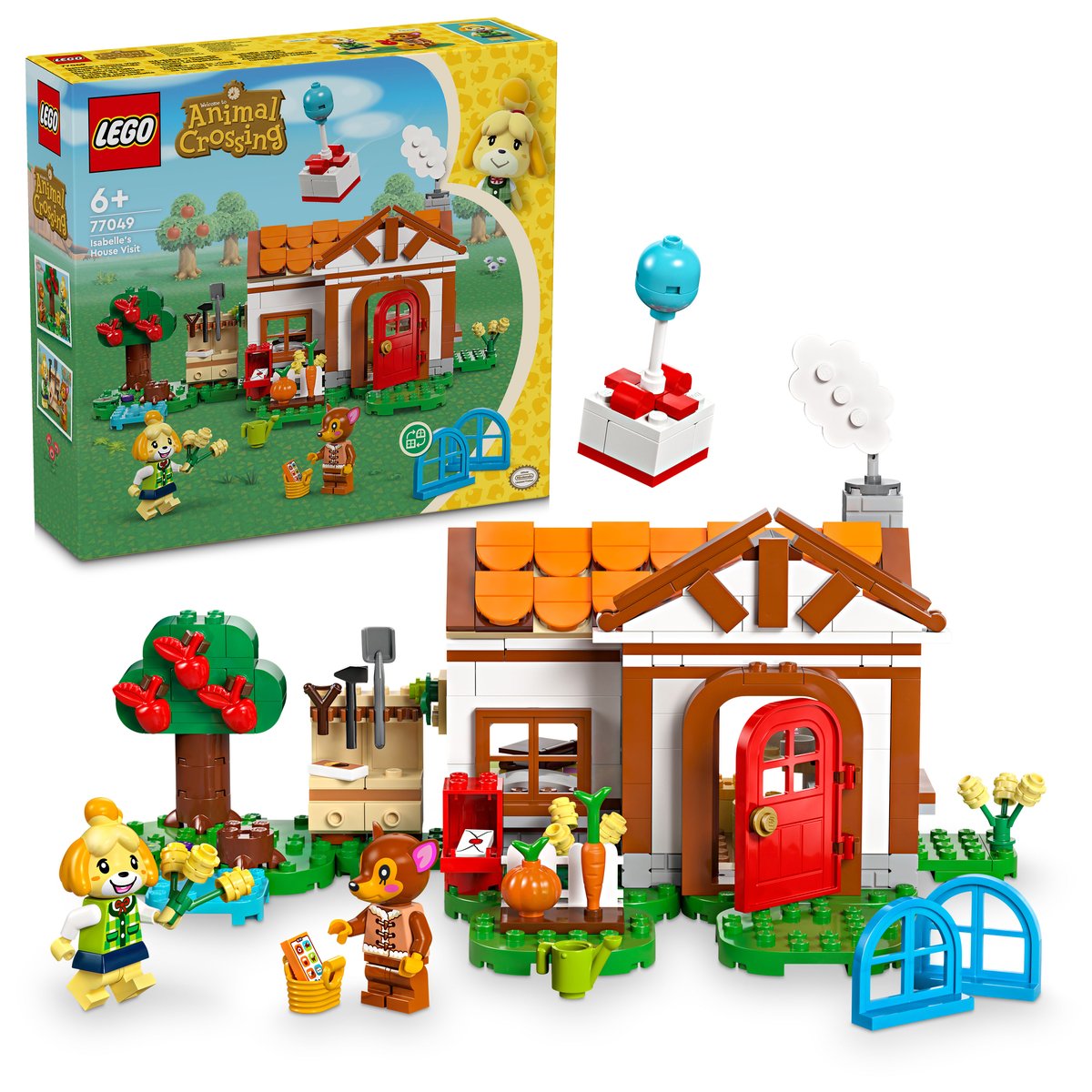 LEGO 77049 LEGO® Animal Crossing 77049 - Besuch von Melinda – Box & Produkt