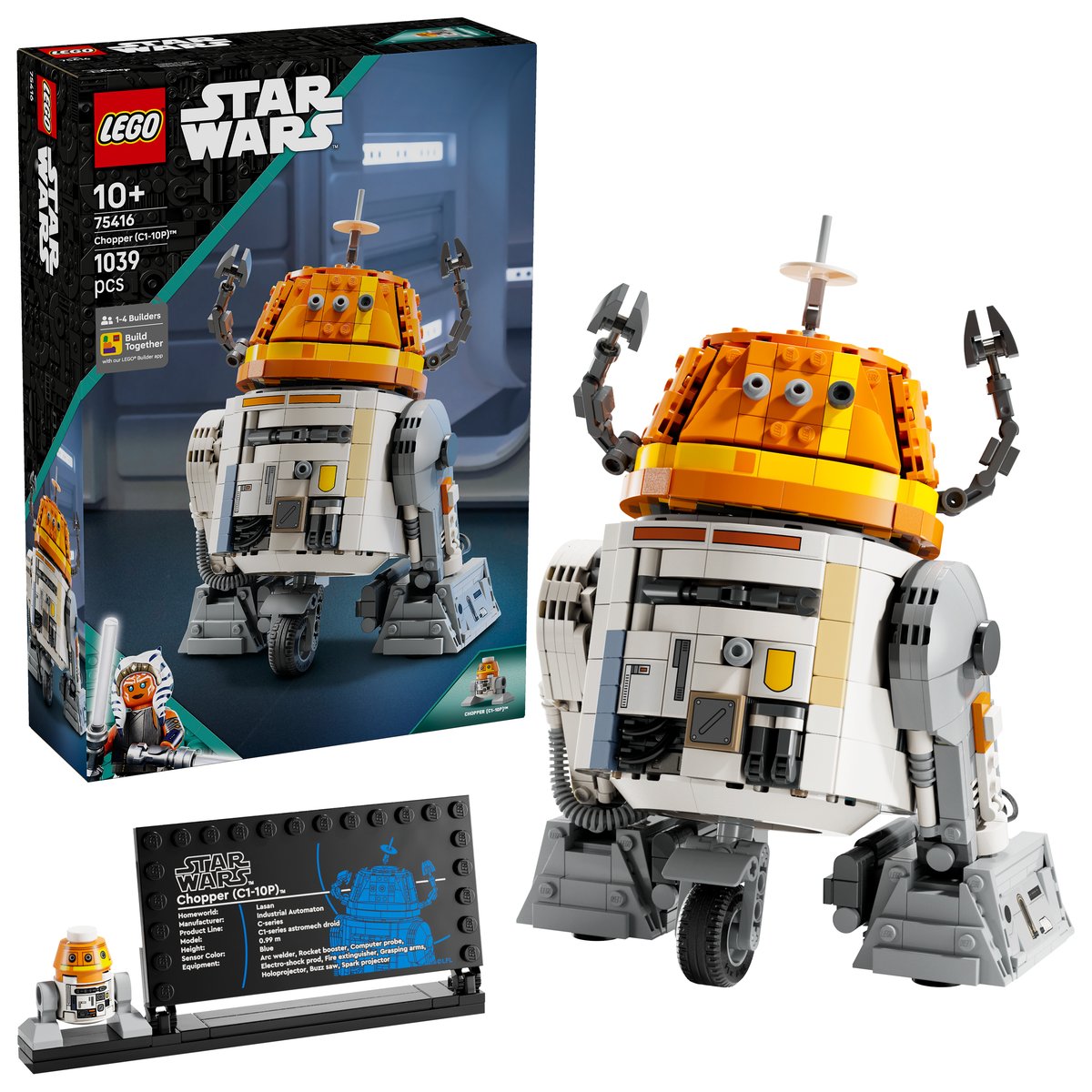 LEGO 75416 LEGO® Star Wars™ 75416 - Astromech-Droide Chopper (C1-10P)™ – Box & Produkt