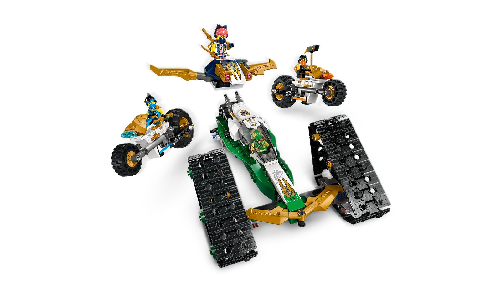 LEGO 71820 LEGO® Ninjago 71820 - Kombi-Raupe des Ninja-Teams – Detailansicht 1