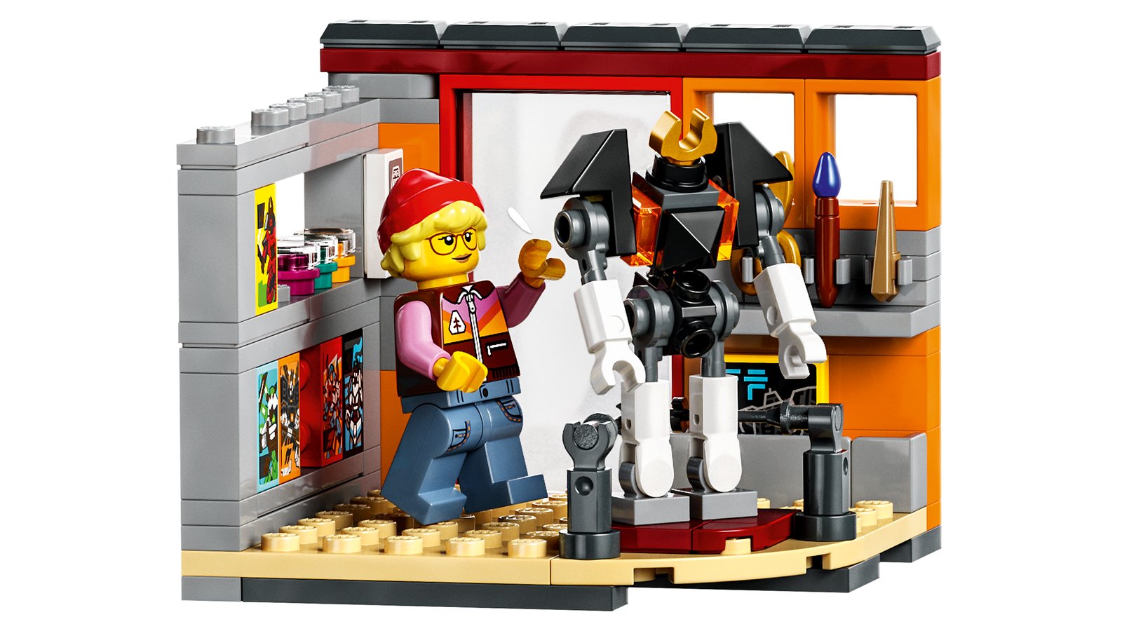LEGO 71837 LEGO® Ninjago 71837 - NINJAGO® City Werkstätten – Detailansicht 10