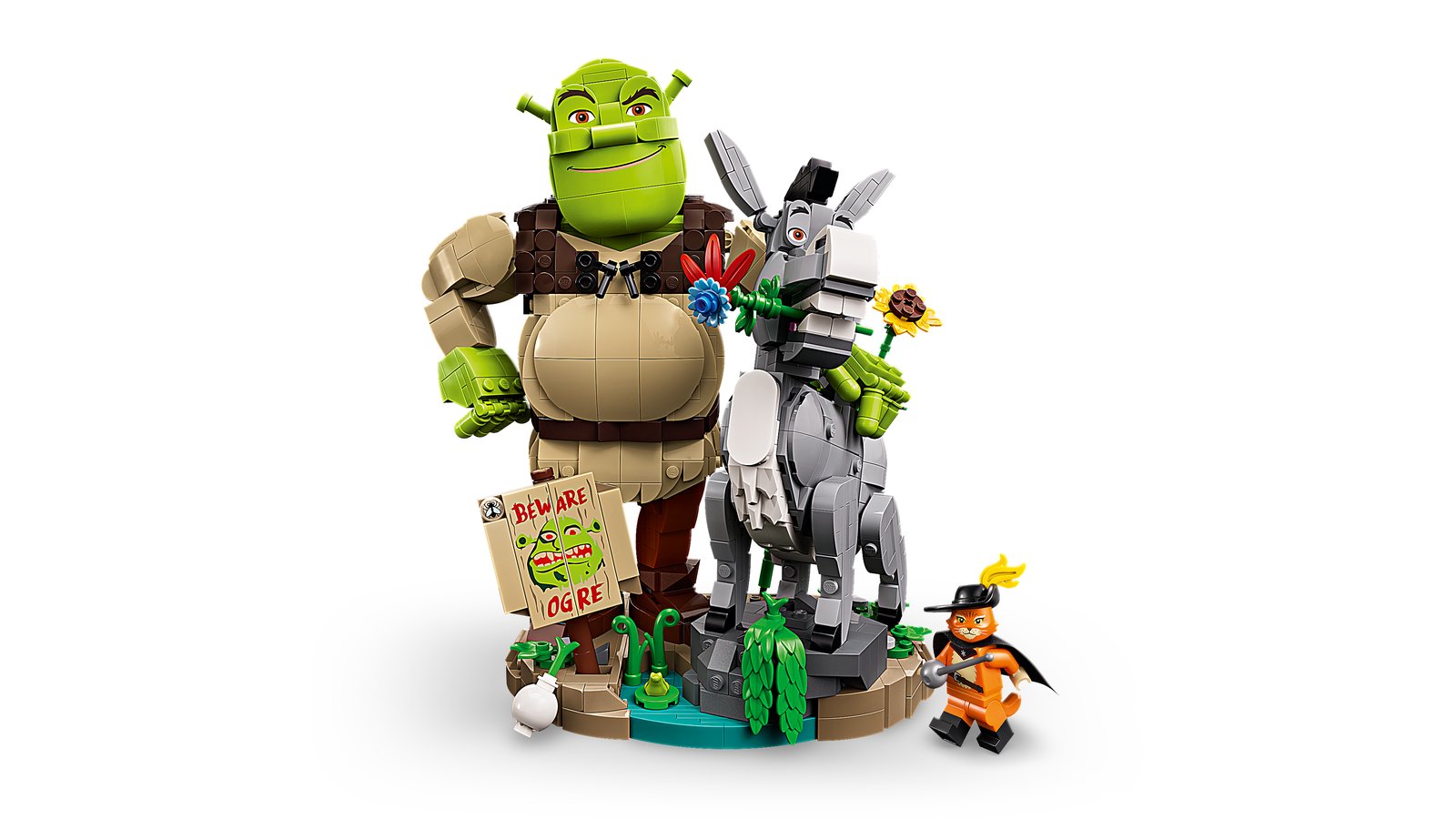 LEGO 72423 LEGO® Shrek: 72423 - Shrek, Esel und Der Gestiefelte Kater – Detailansicht 4