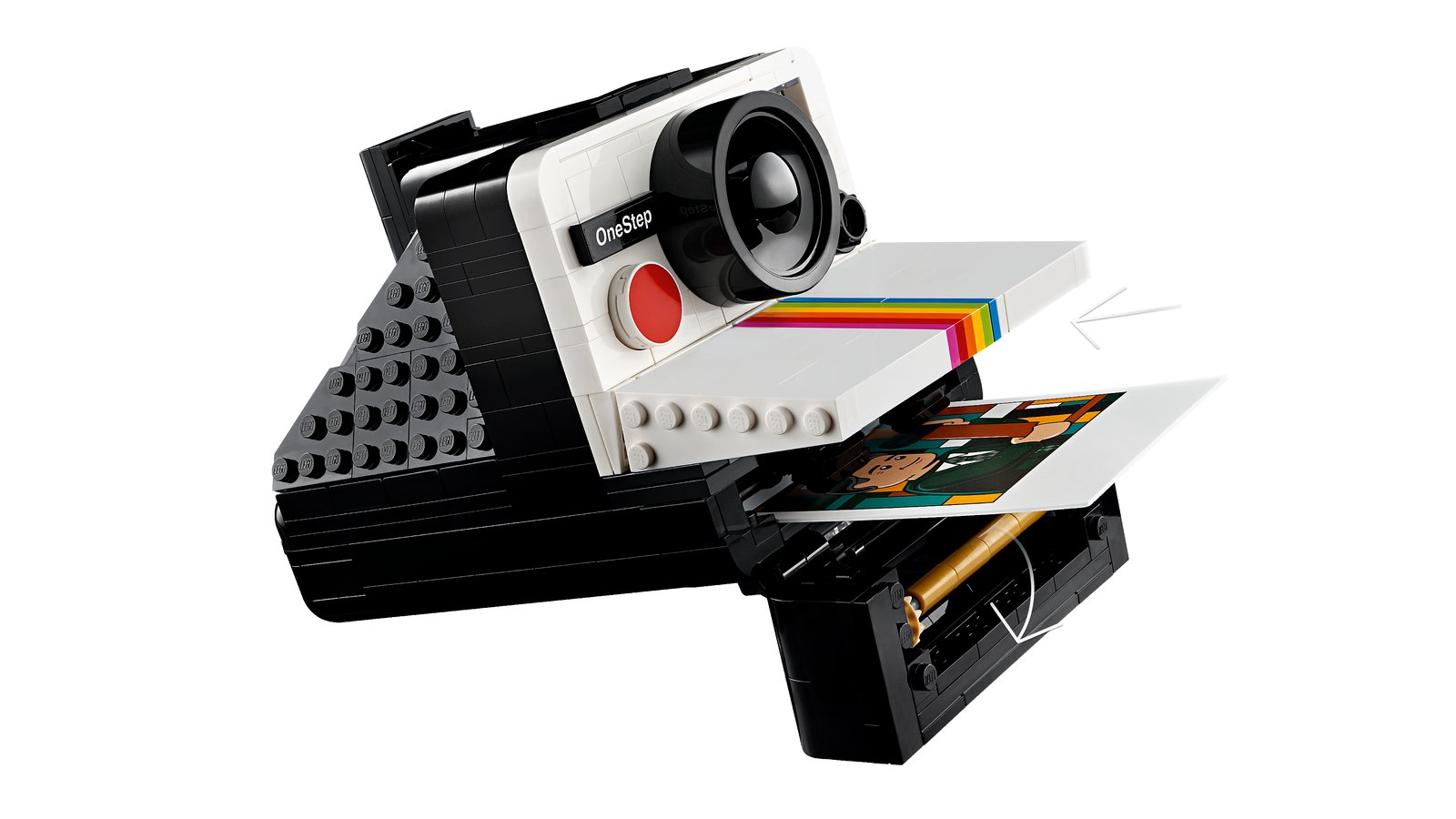 LEGO 21345 LEGO® Ideas 21345 - Polaroid OneStep SX-70 Sofortbildkamera – Detailansicht 2